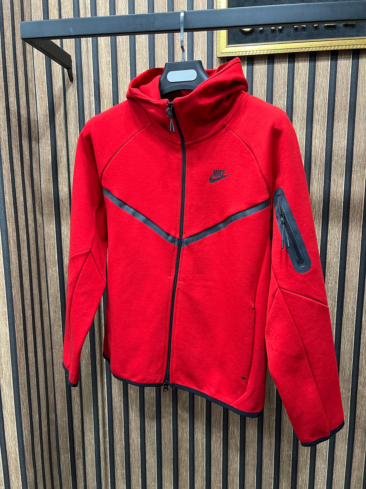 Nike tech fleece red  n-3007