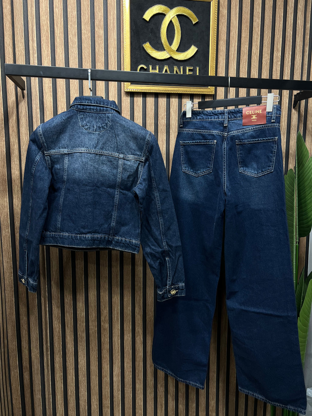 Celine γυναικείο jeans σετ c-0098