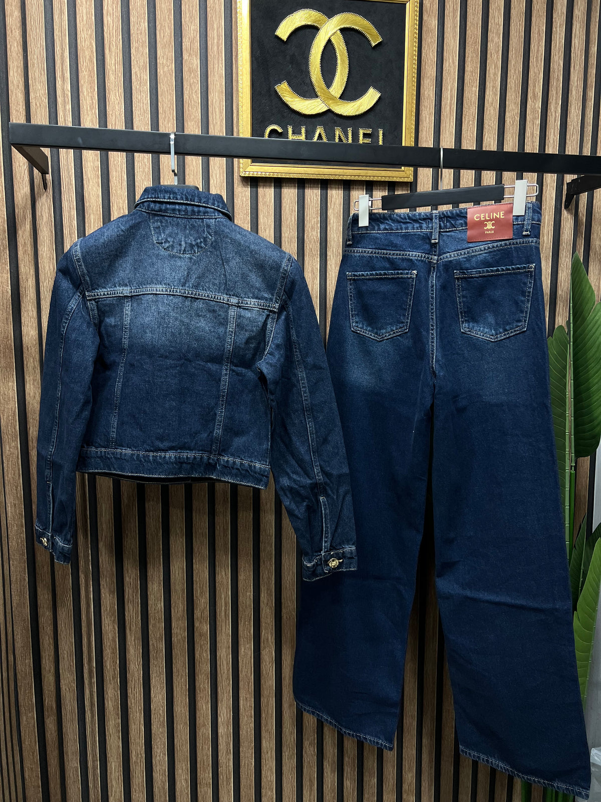 Celine γυναικείο jeans σετ c-0098