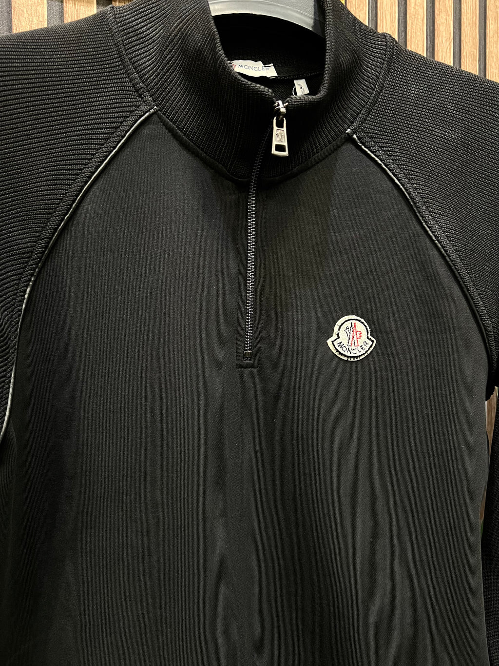 Moncler φούτερ πλεκτό στο   μανίκι m-697