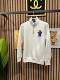 Polo Ralph Lauren μπλούζα με φερμουάρ στο γιακά p-90