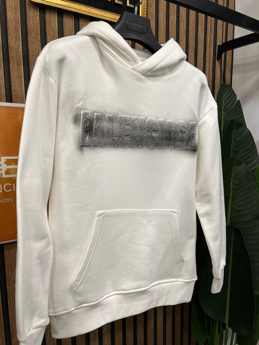 Balenciaga φούτερ με κουκούλα b-306