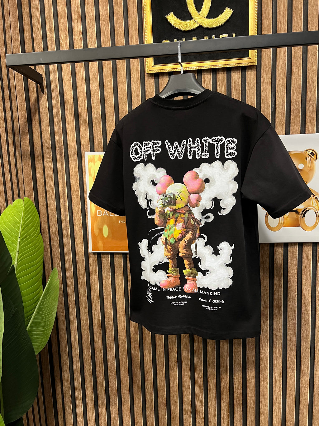 T-shirt Off White kaws o-180