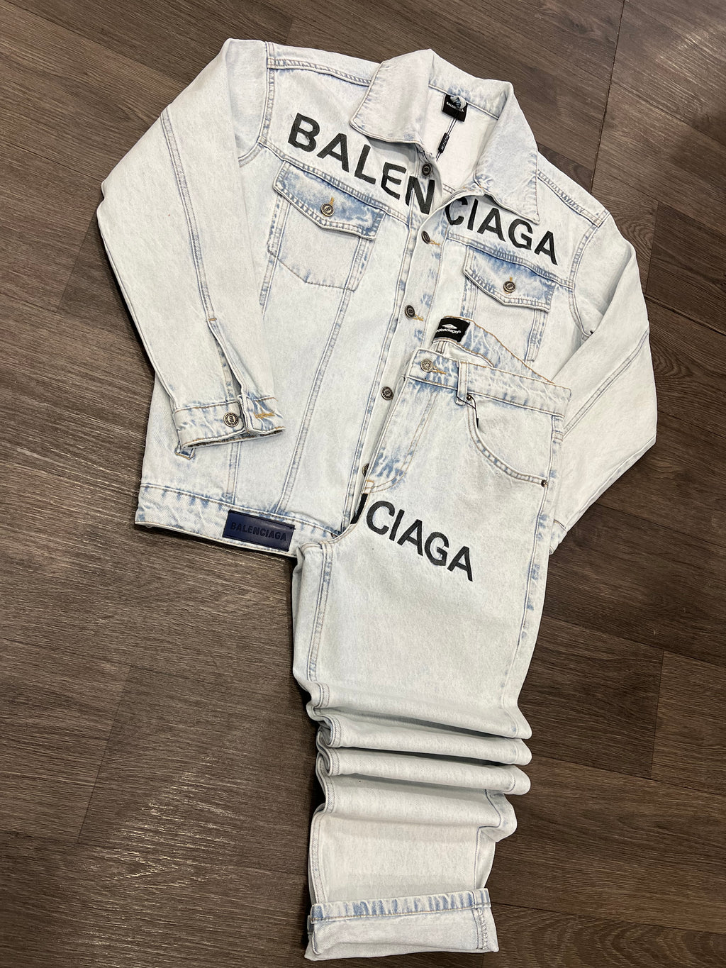 Balenciaga jeans σετ b-4467