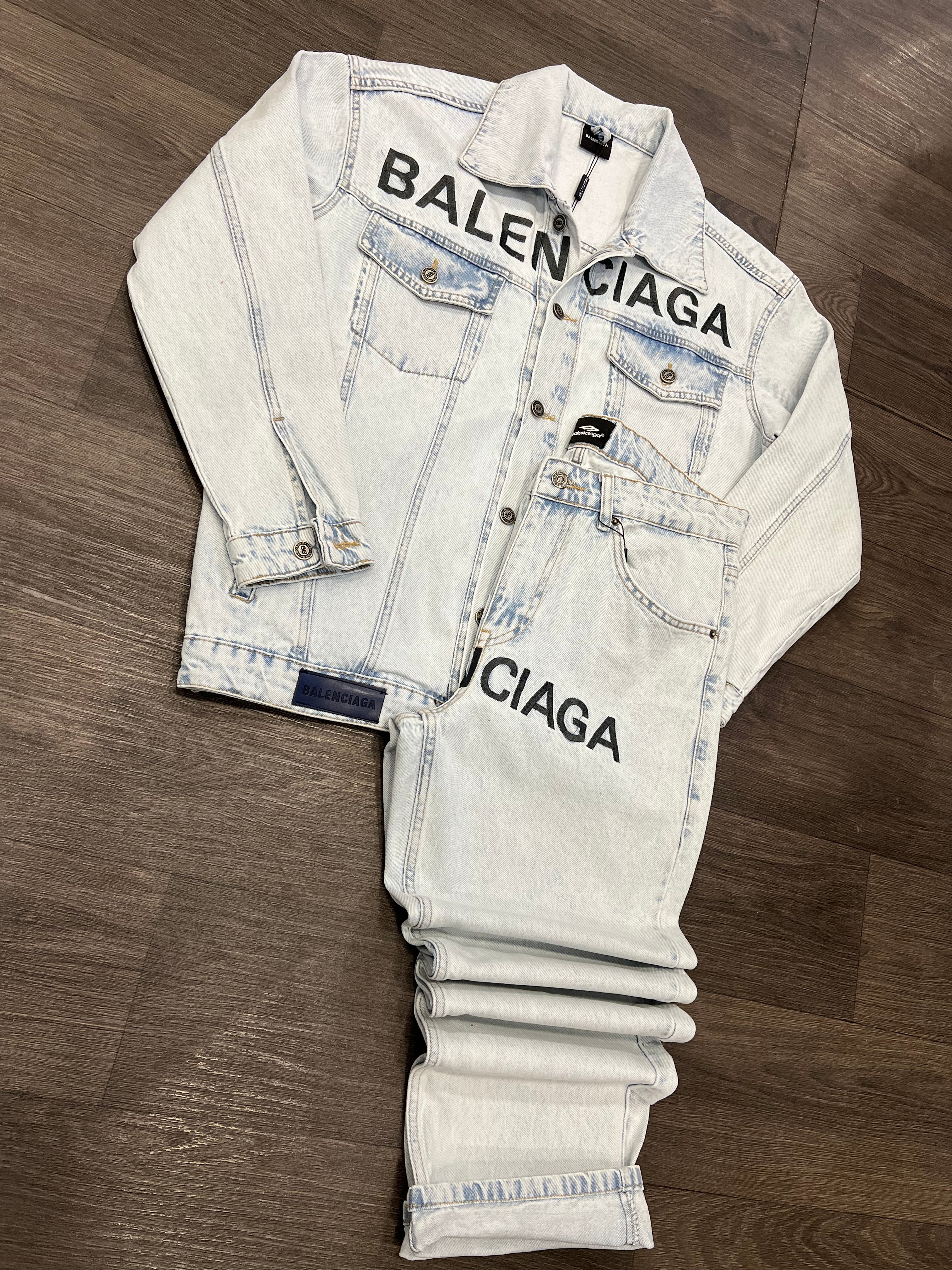 Balenciaga jeans σετ b-4467