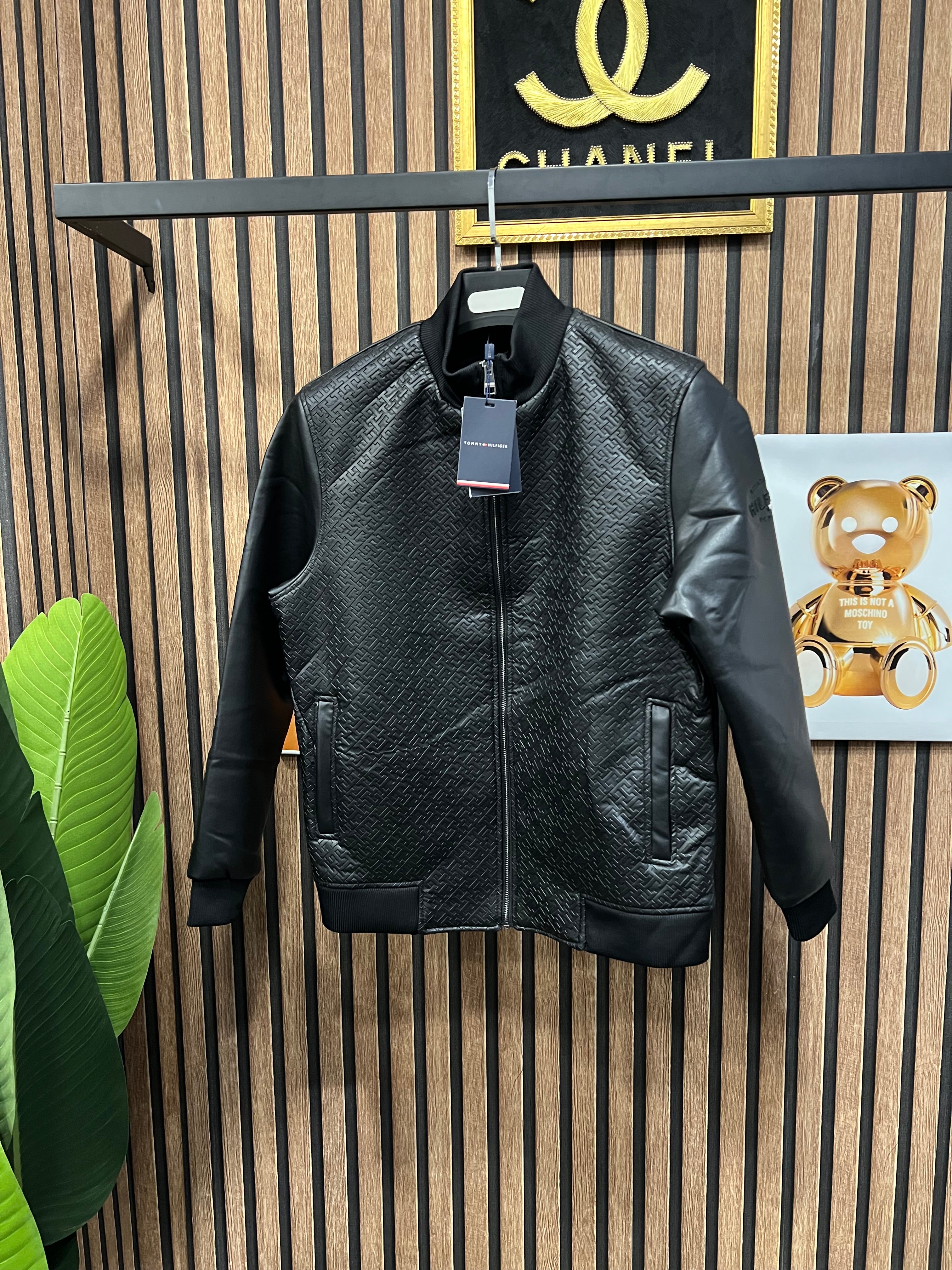 Tommy Hilfiger jacket δερματίνη T-36