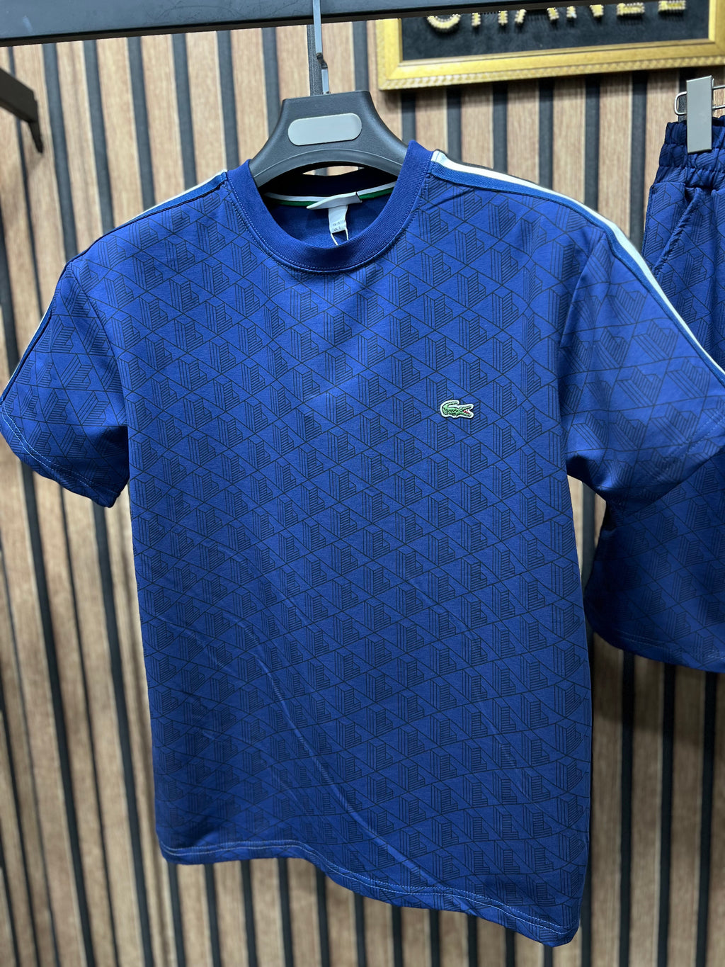 Lacoste σετ με βερμούδα l-2787