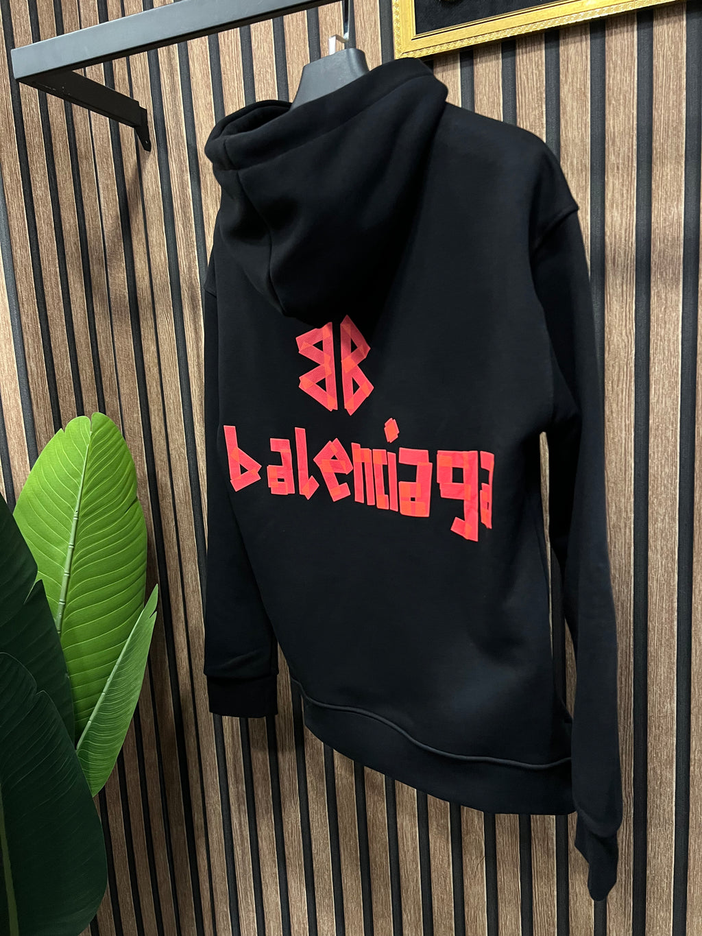 Balenciaga Φούτερ με κουκούλα b-11