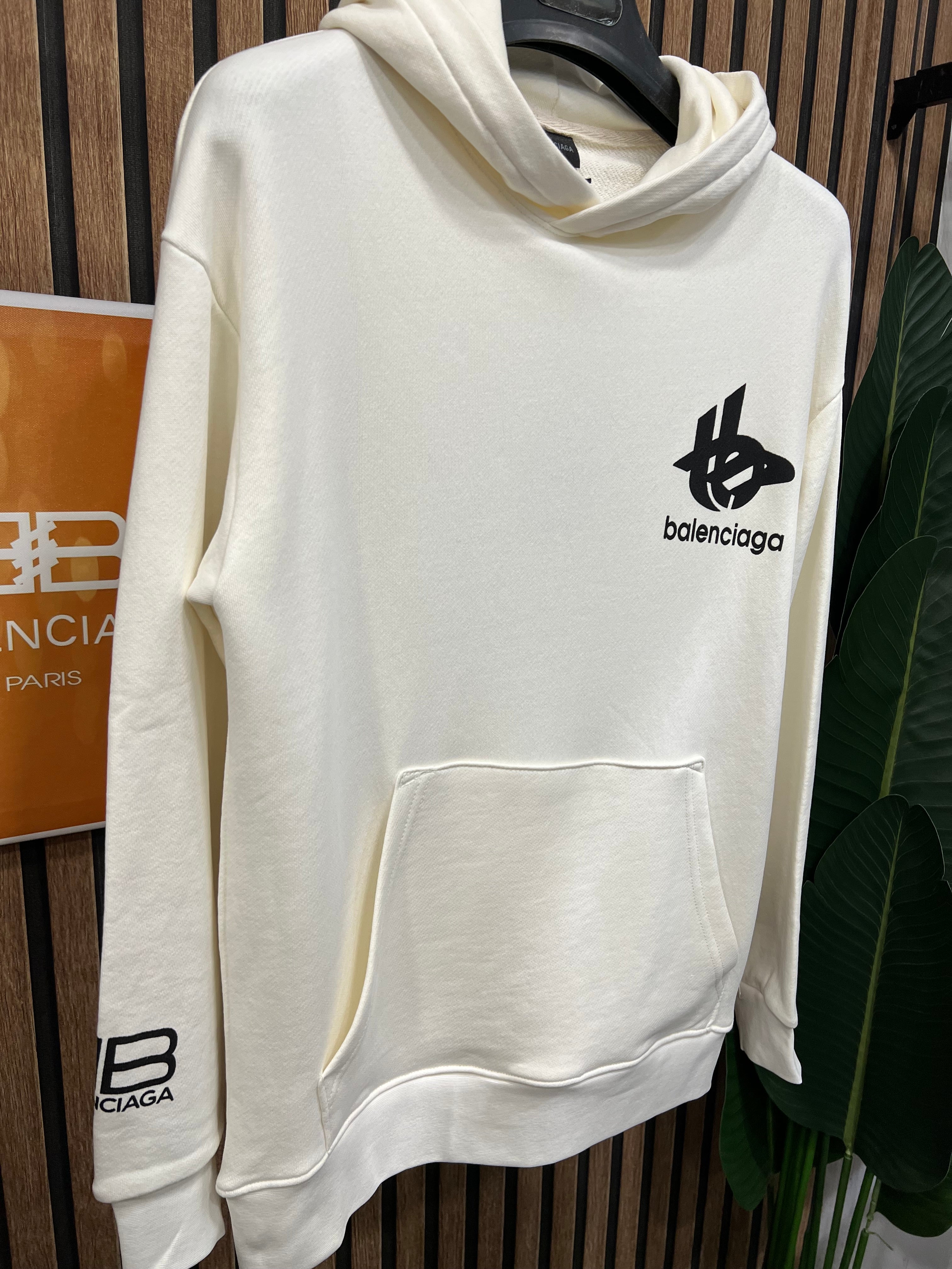 Balenciaga φούτερ με κουκούλα b-789