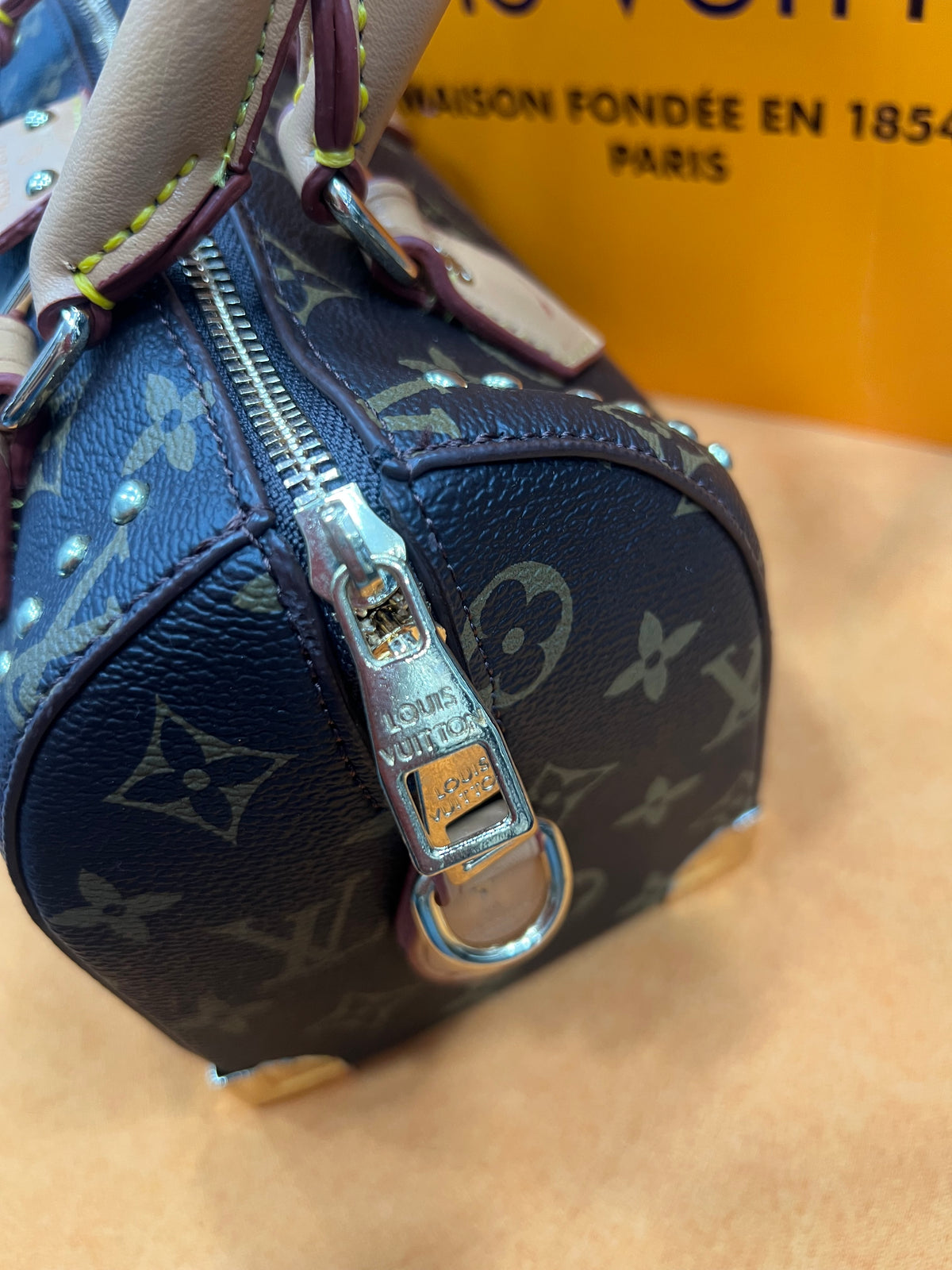 Τσάντα Louis Vuitton  Speedy Trunk 20 monogram L-0550
