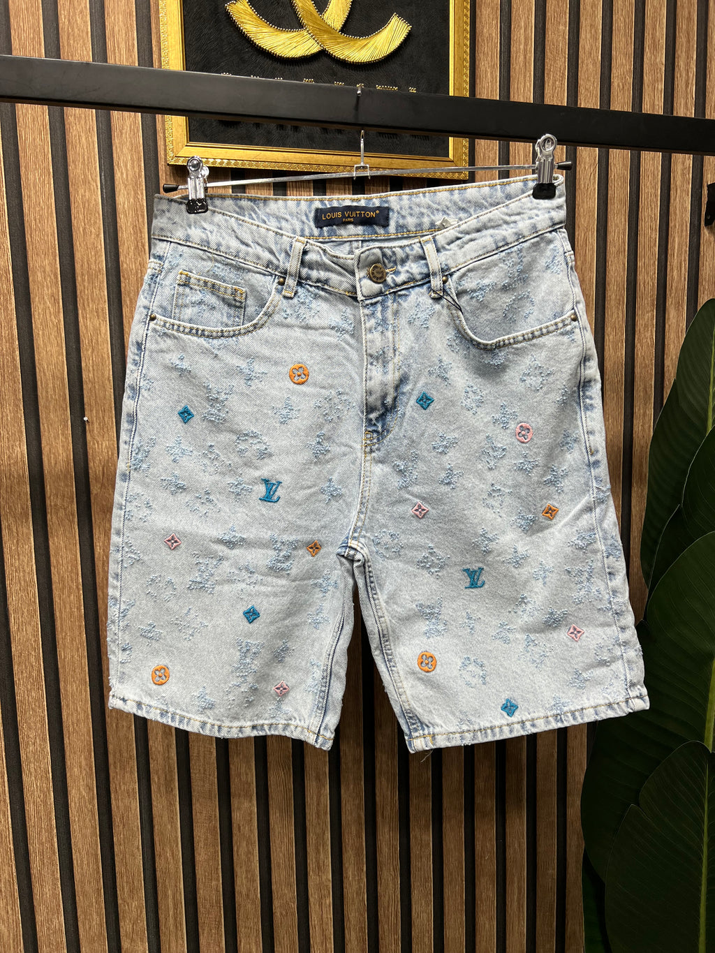 Louis Vuitton jeans βερμούδα L-225