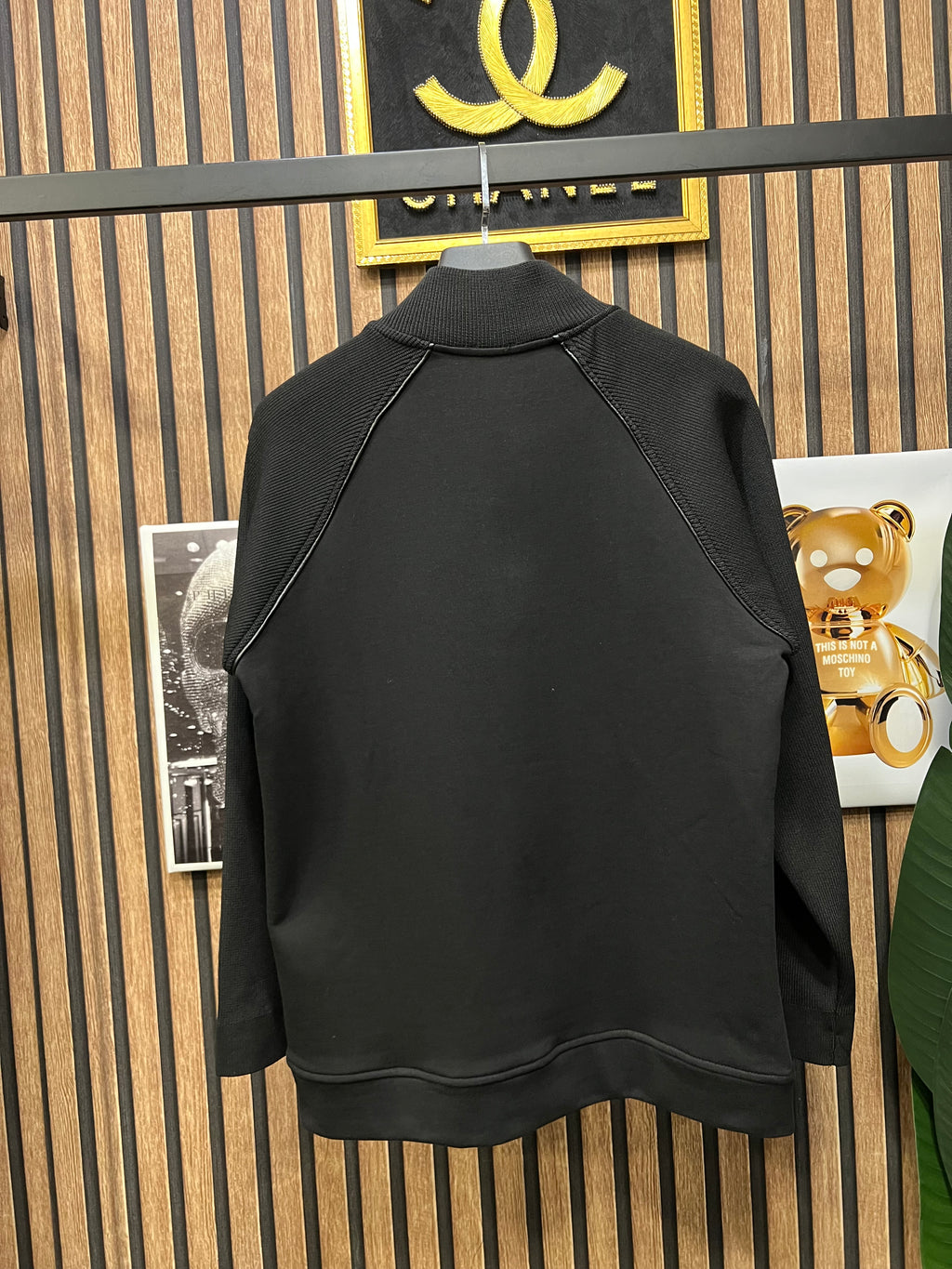 Moncler φούτερ πλεκτό στο   μανίκι m-697