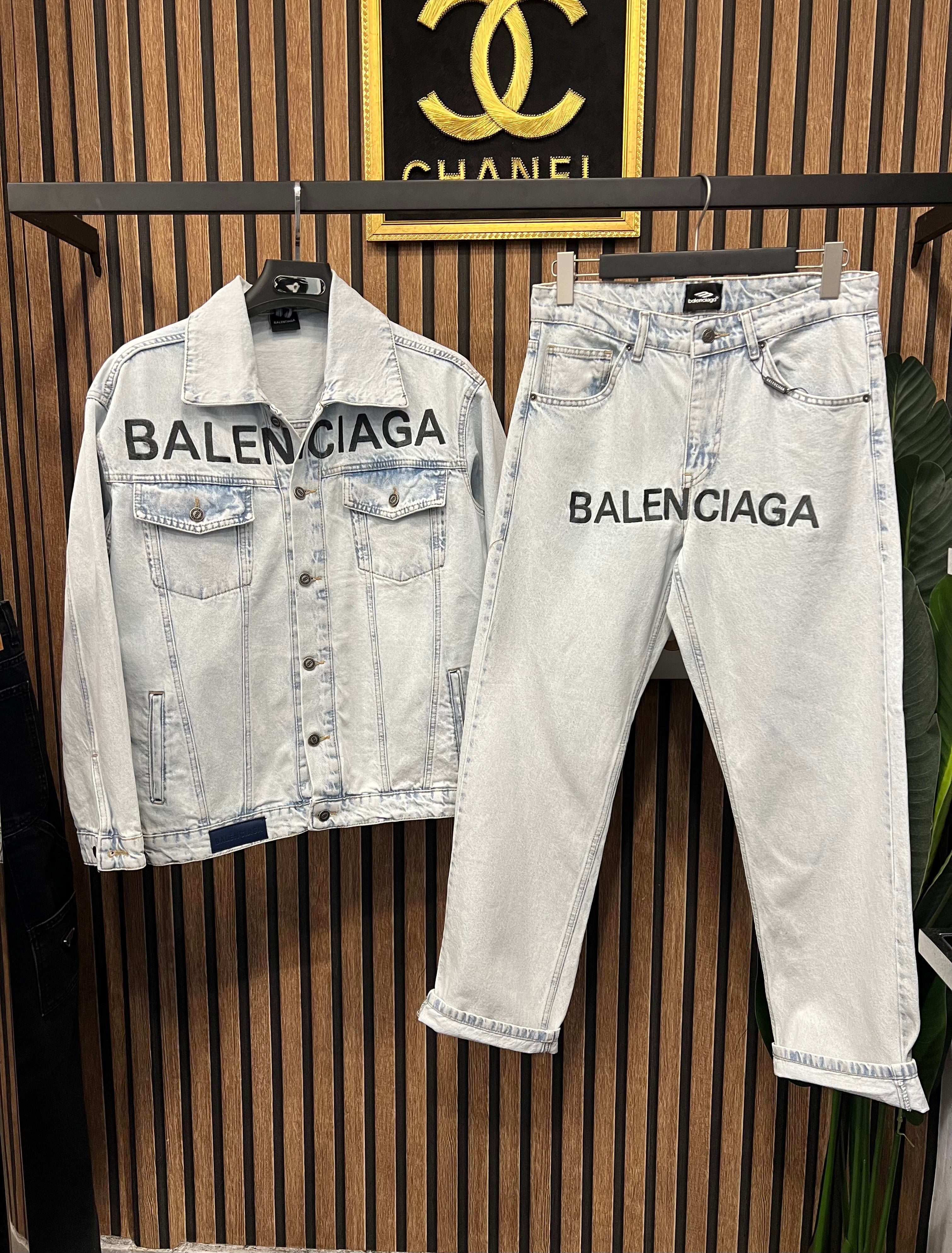 Balenciaga jeans σετ b-4467