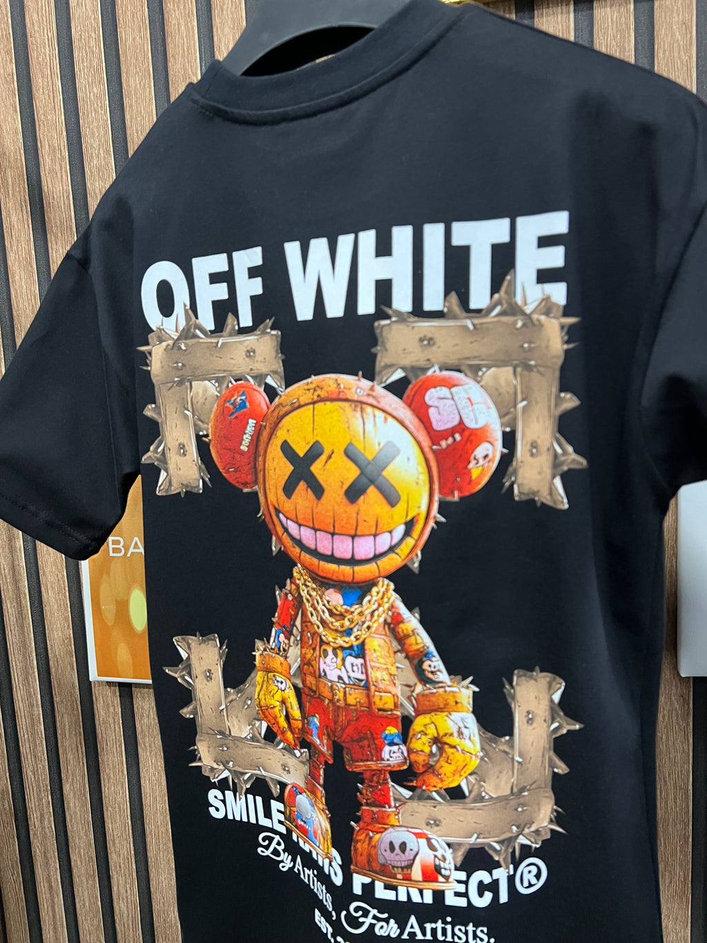 T-shirt Off White kaws o-181