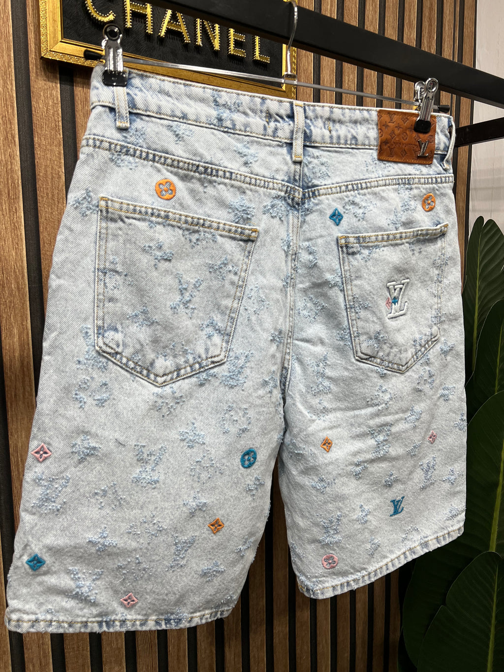 Louis Vuitton jeans βερμούδα L-225