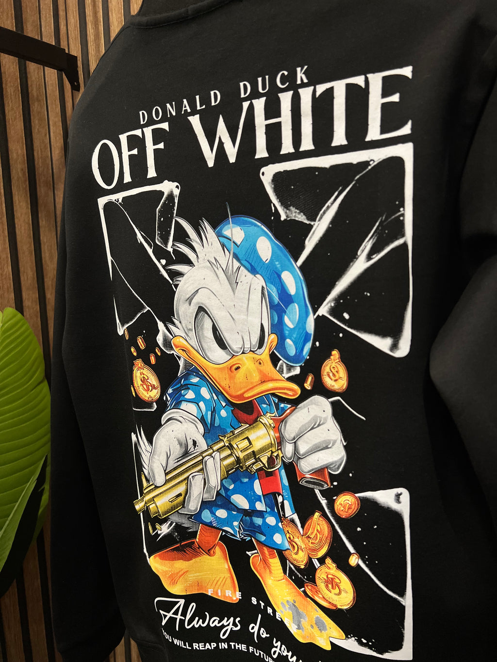 Off White Donald Duck φούτερ o-31