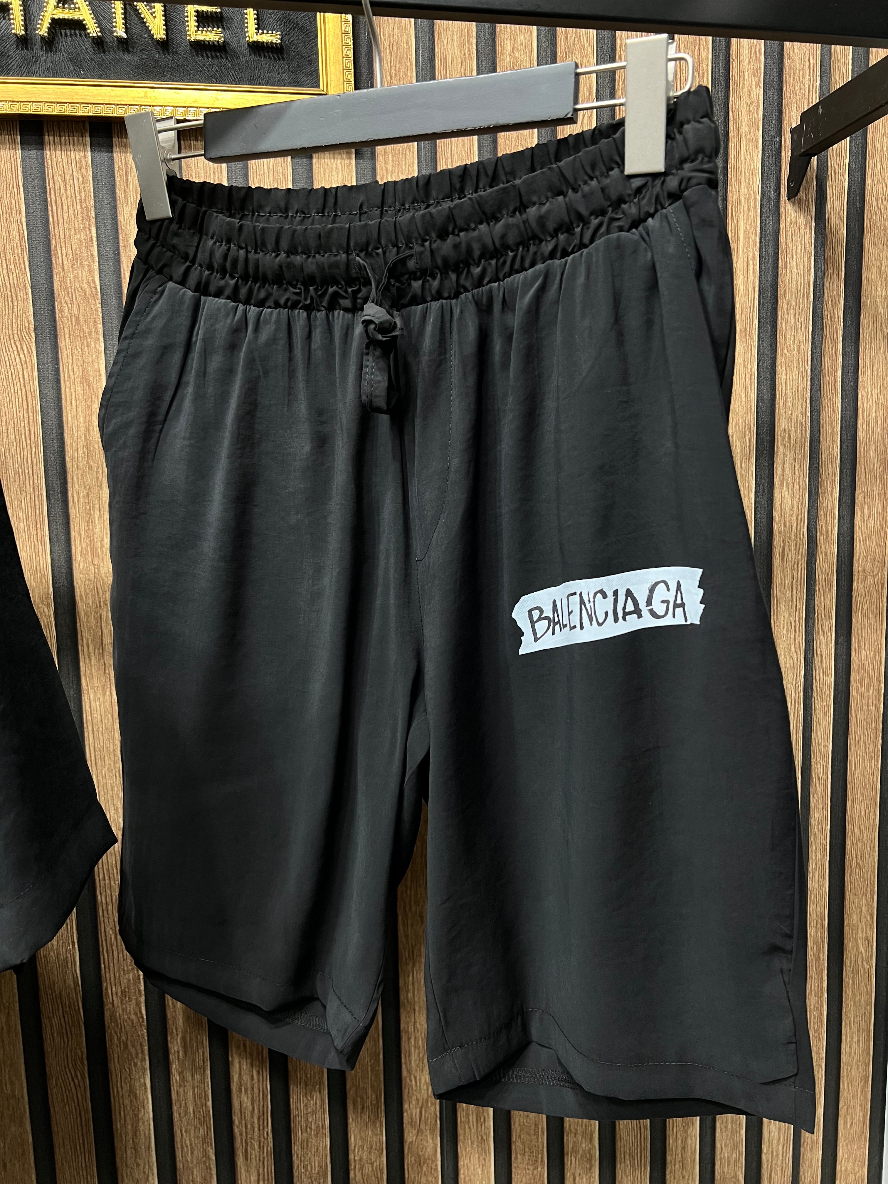 Balenciaga σετ πουκάμισο με βερμούδα b-2784