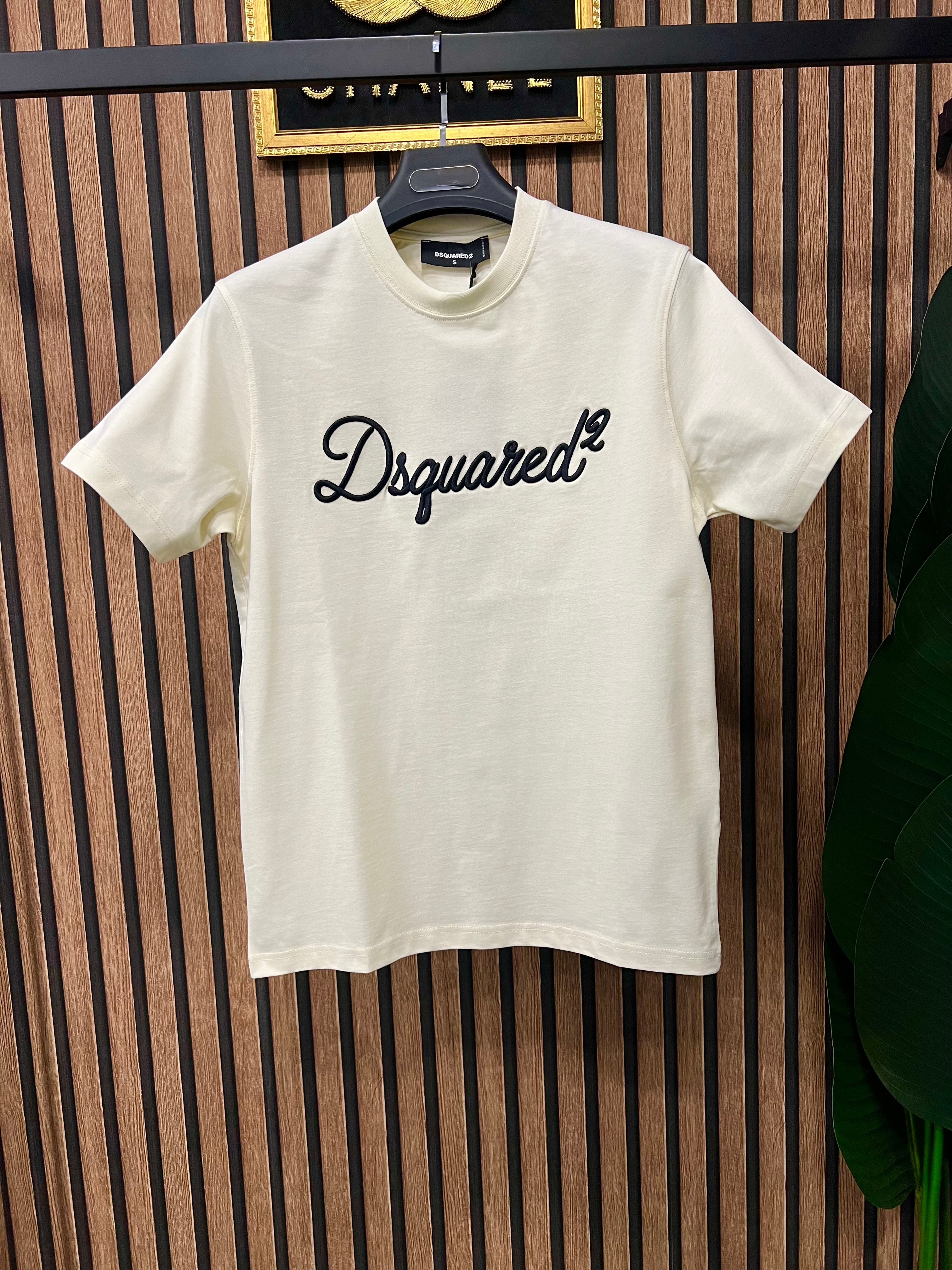 T-shirt Dsquared2 ivory d-1016