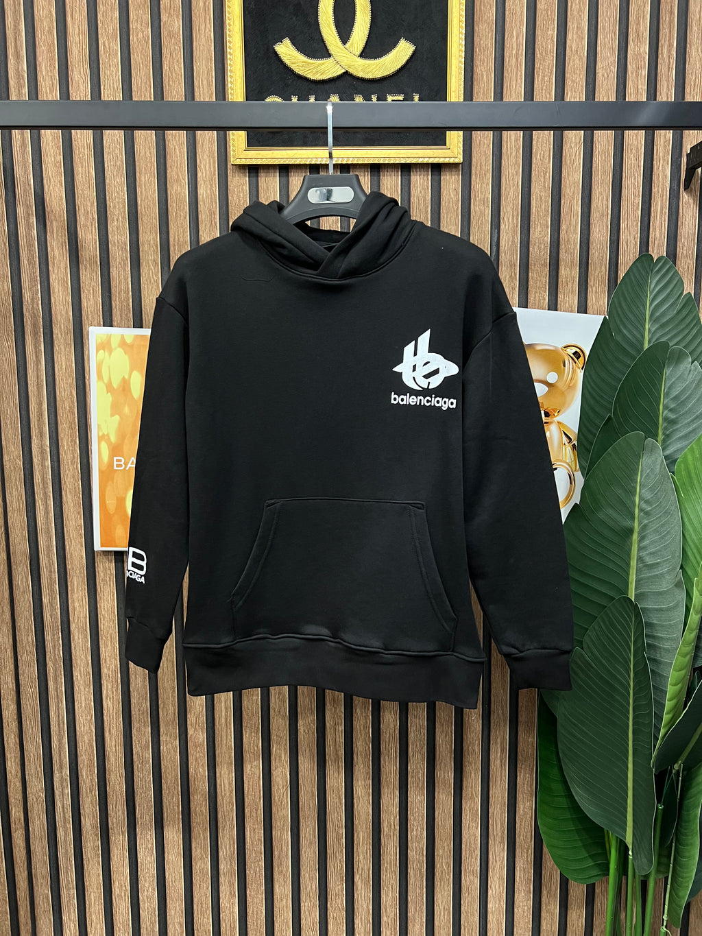 Balenciaga φούτερ με κουκούλα b-708
