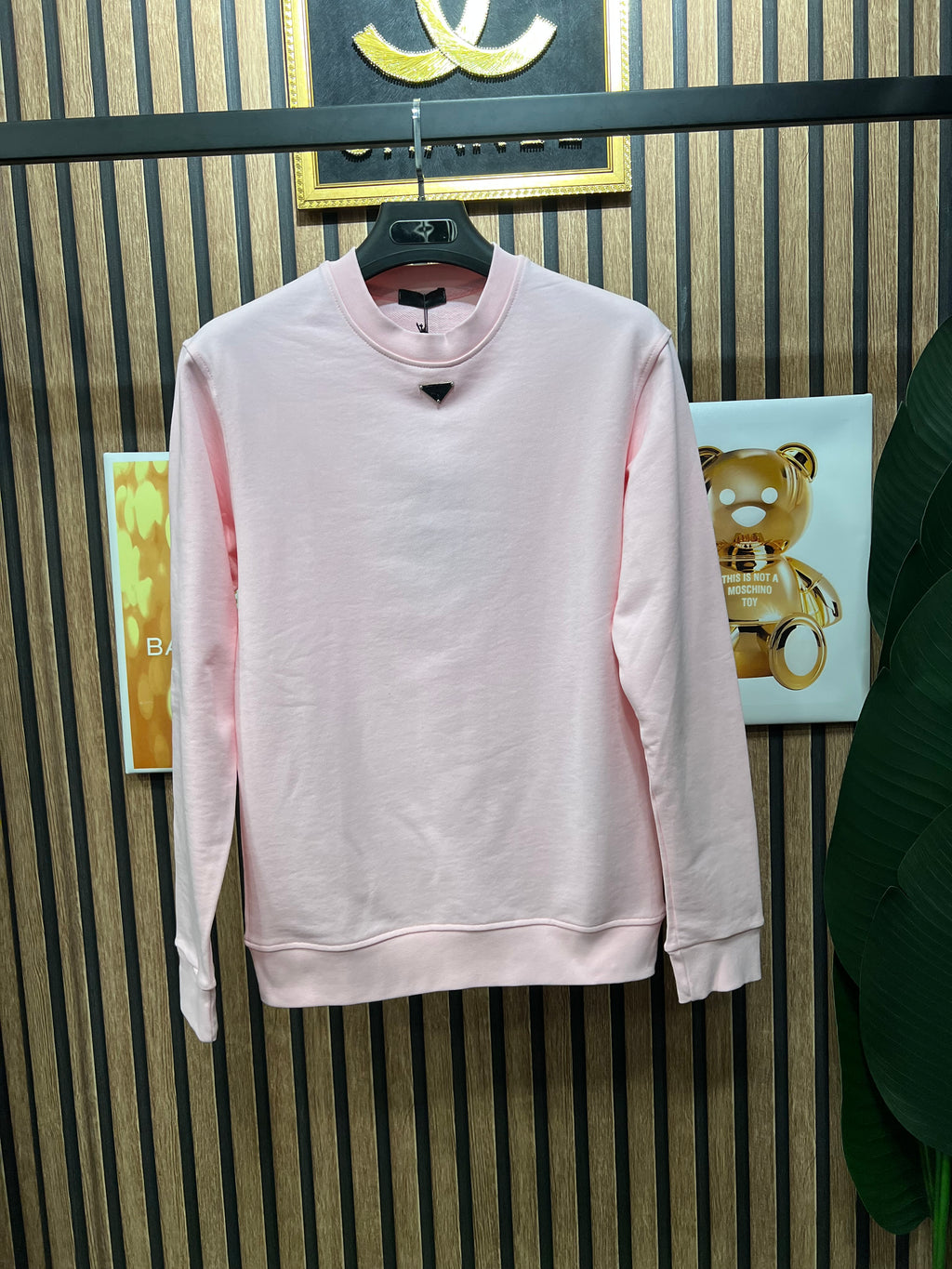Prada φούτερ pink p-1023
