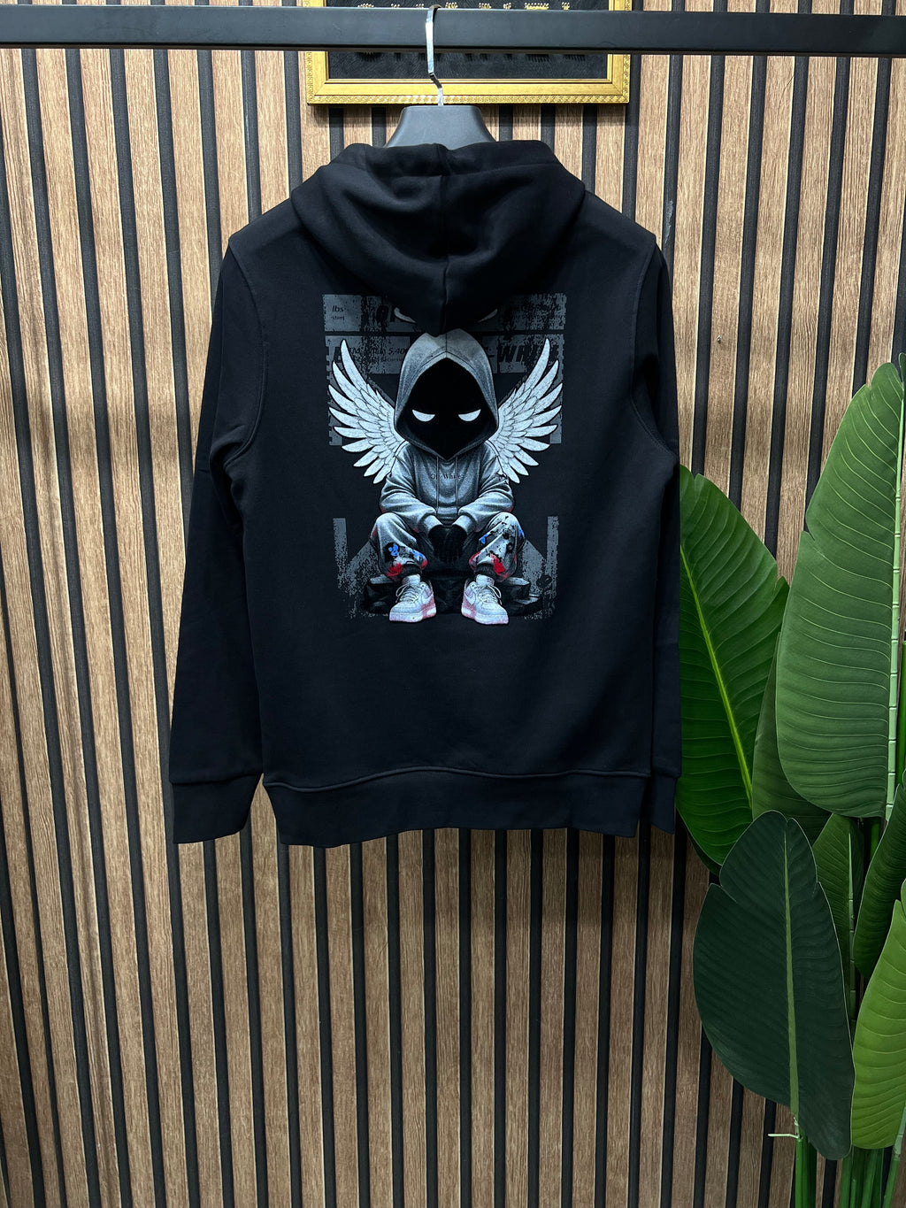 Off White φούτερ με κουκούλα o-0350