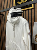 Moncler ζακέτα με επιγραφή στη κουκούλα m-402