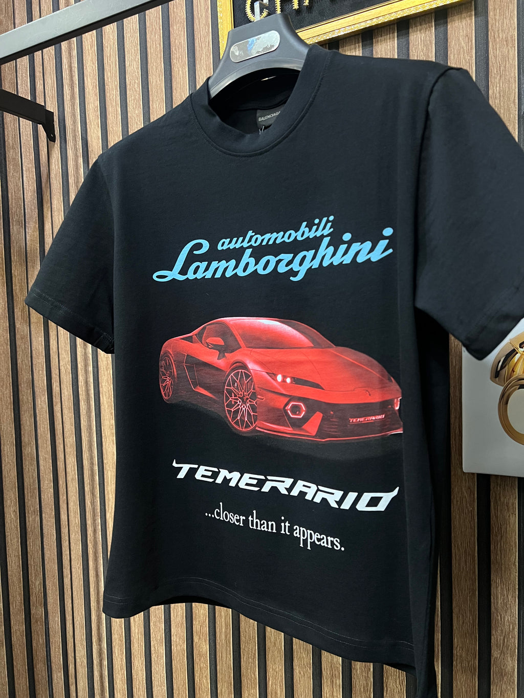 T-shirt Balenciaga Lamborghini b-681