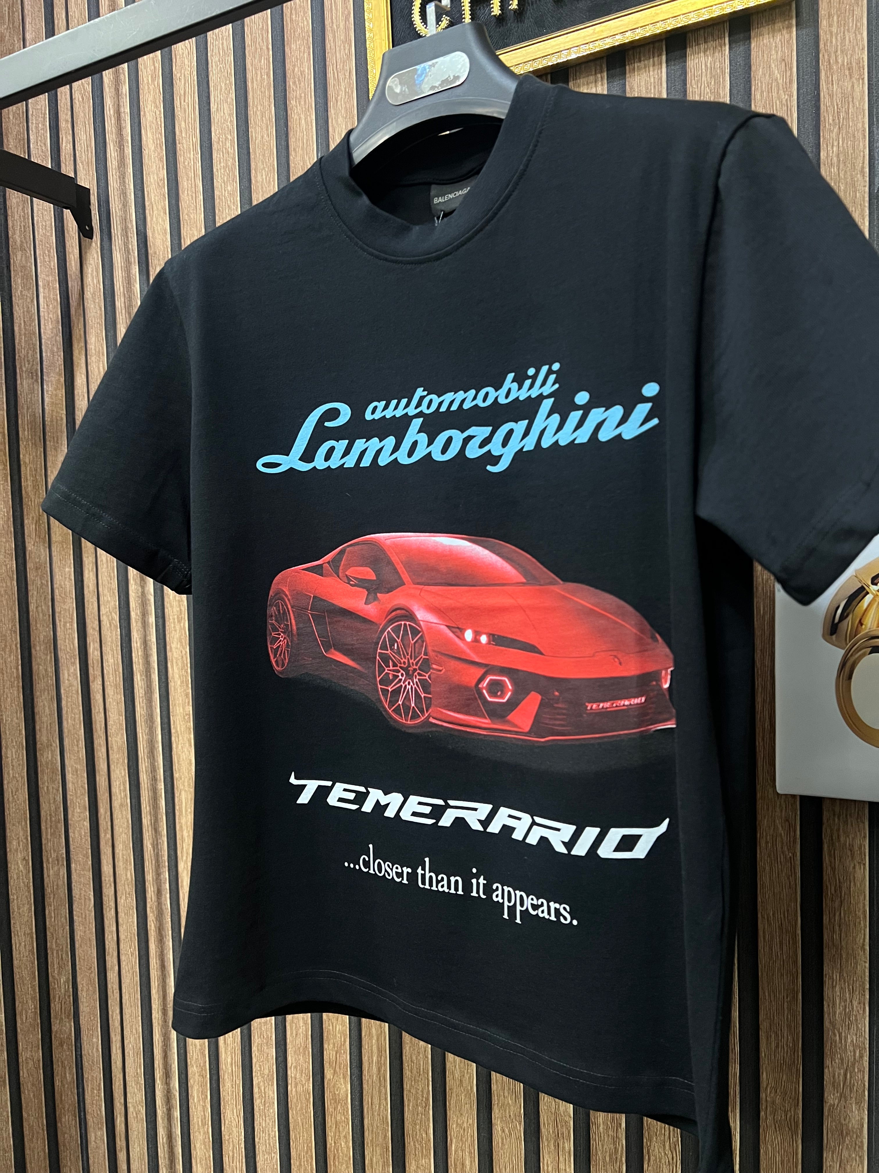 T-shirt Balenciaga Lamborghini b-681
