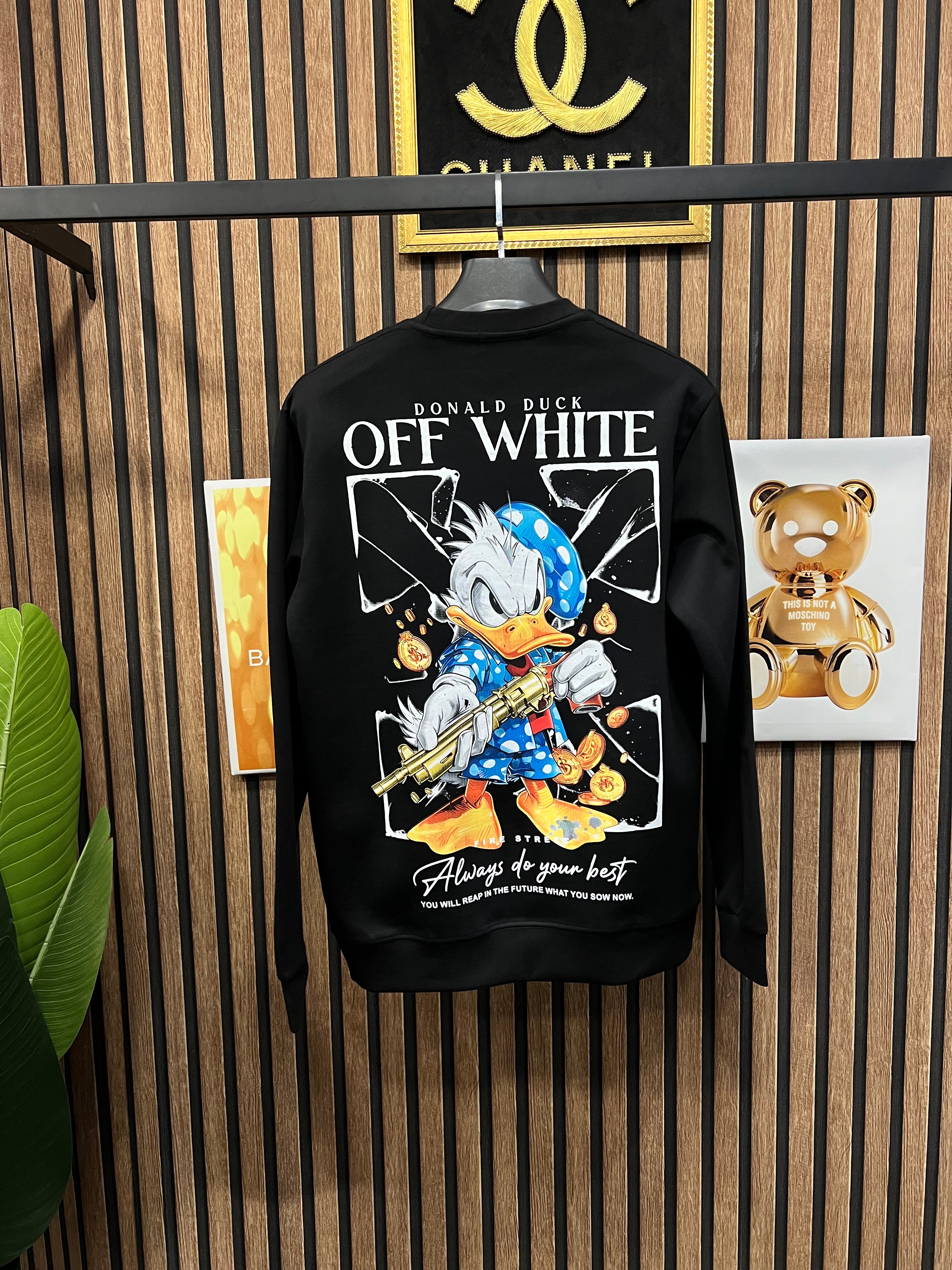 Off White Donald Duck φούτερ o-31