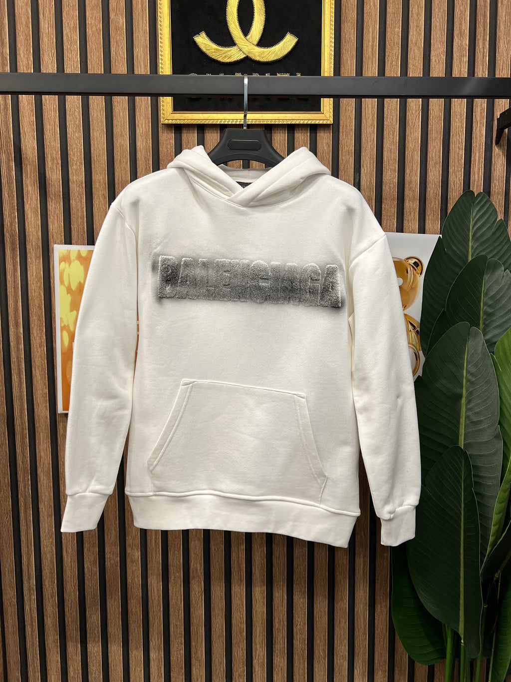 Balenciaga φούτερ με κουκούλα b-306