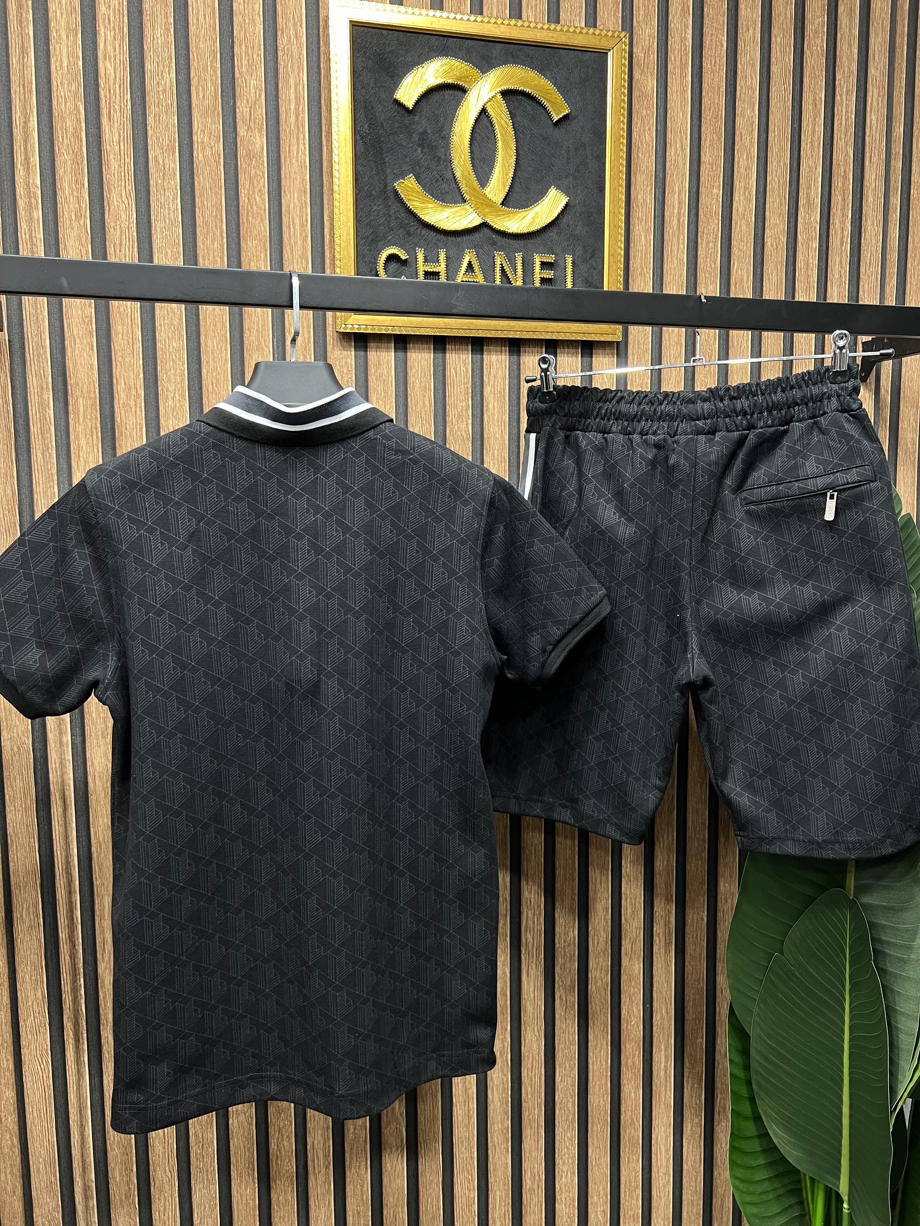 Lacoste σετ με βερμούδα l-224