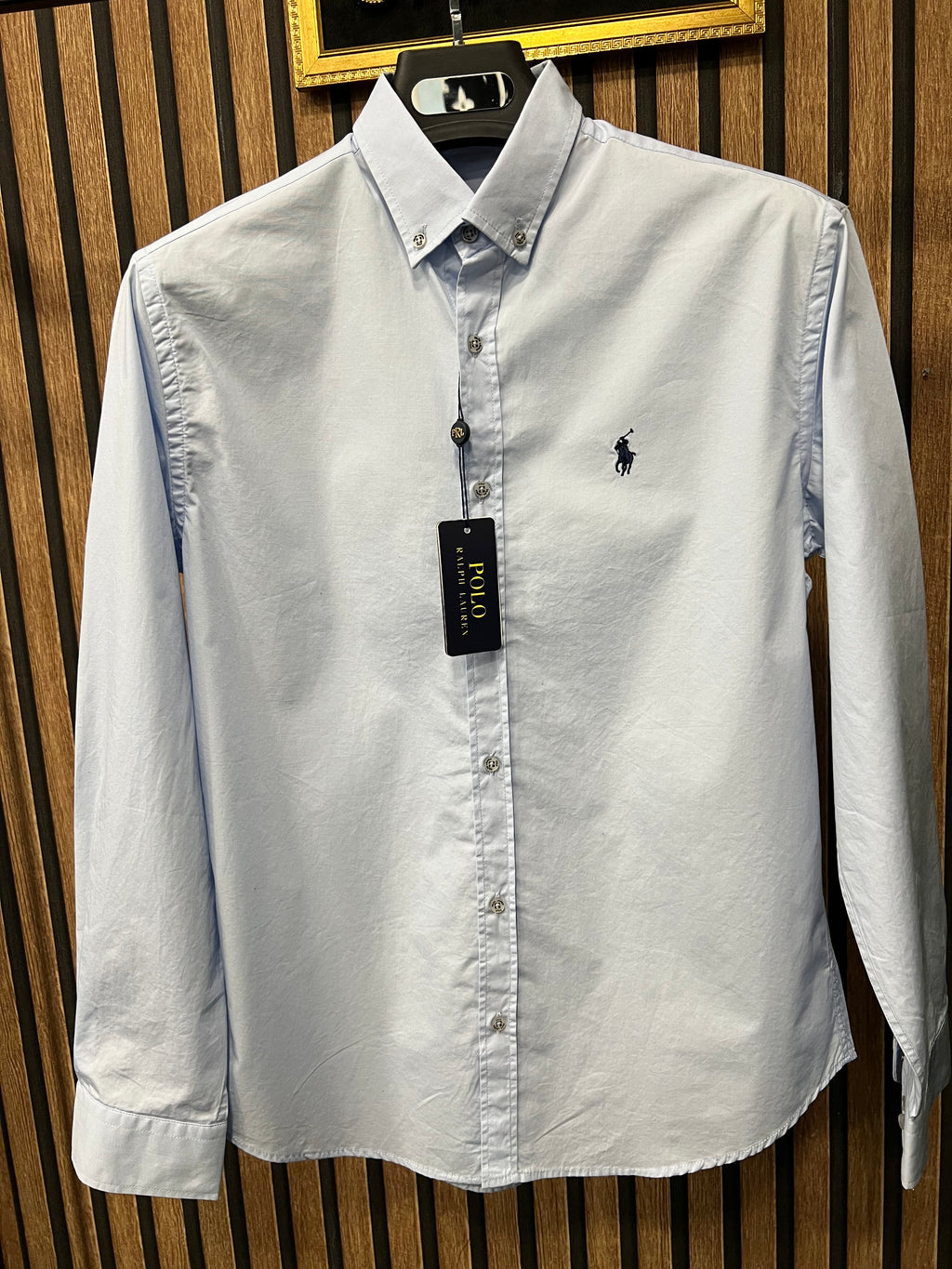 Πουκάμισο Polo Ralph Lauren light blue p-1120