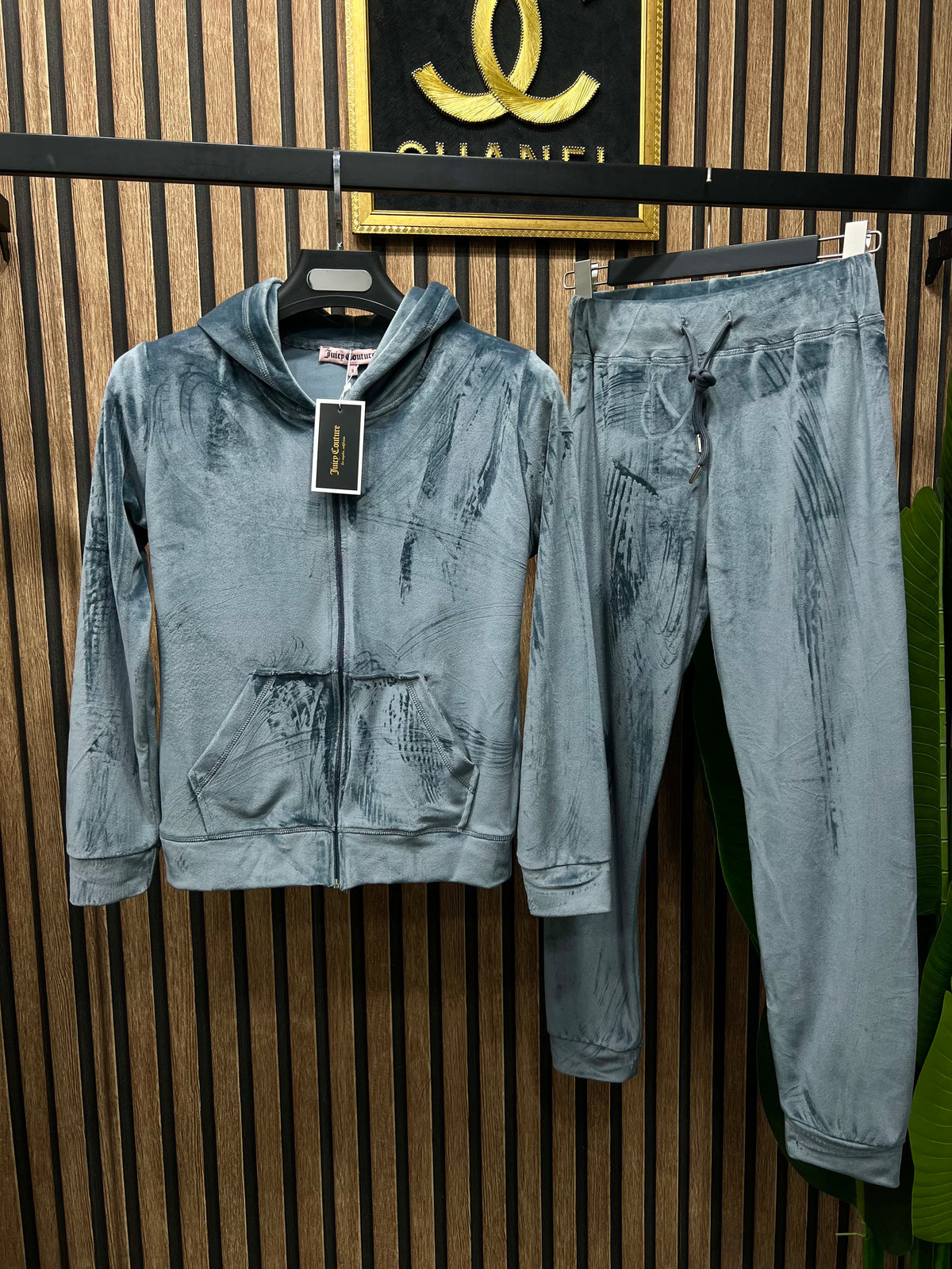 Juicy couture γυναικειο σετ βελούδο j-8896
