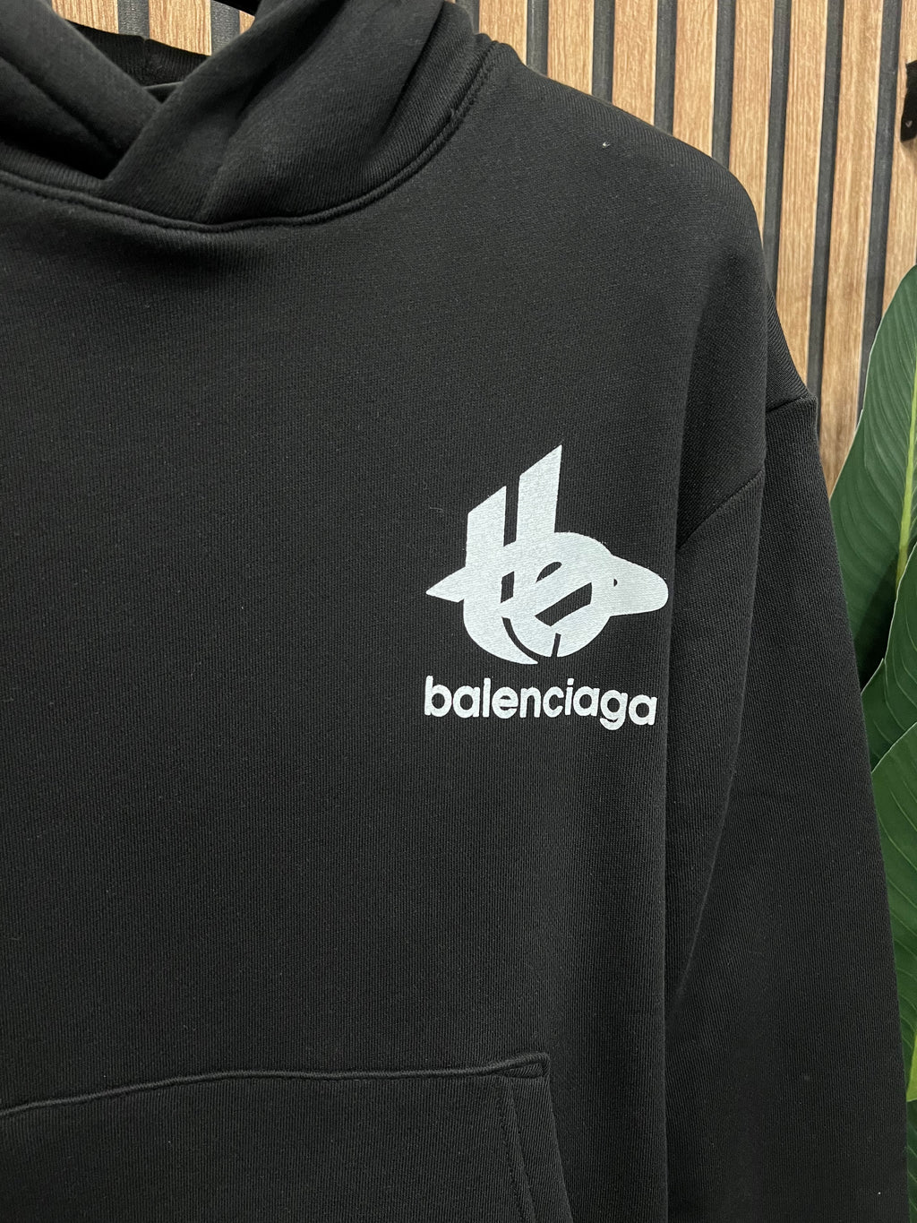 Balenciaga φούτερ με κουκούλα b-708
