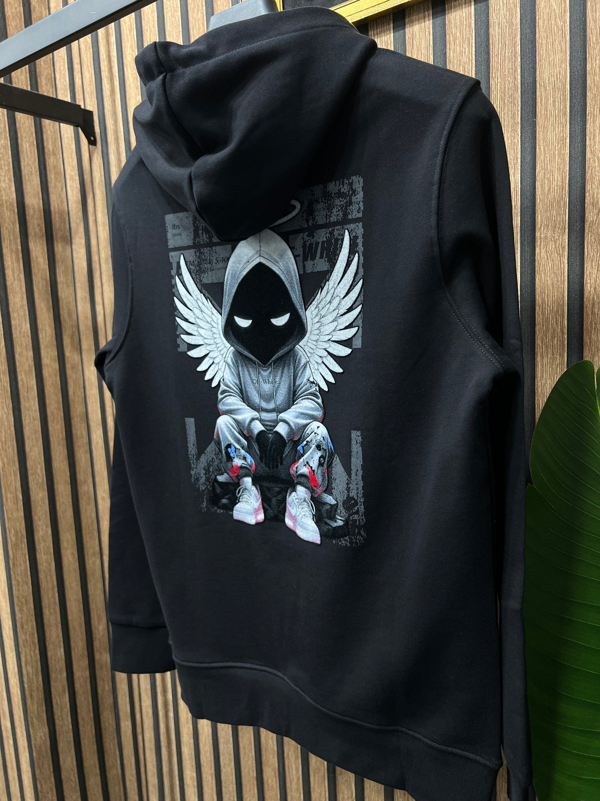 Off White φούτερ με κουκούλα o-0350