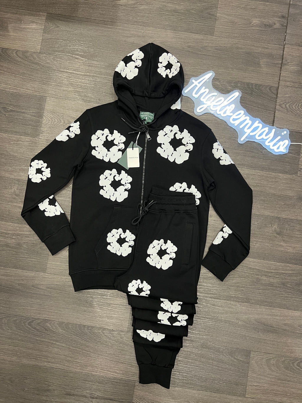 Denim Tears σετ με ζακέτα d-131