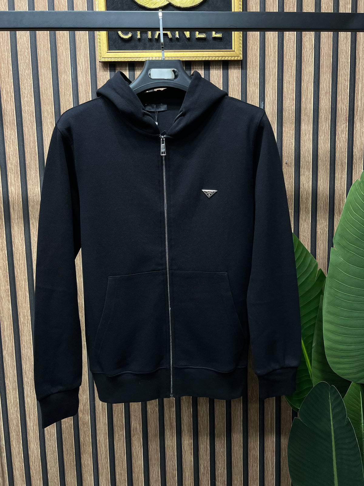 Prada ζακέτα πικέ p-0120