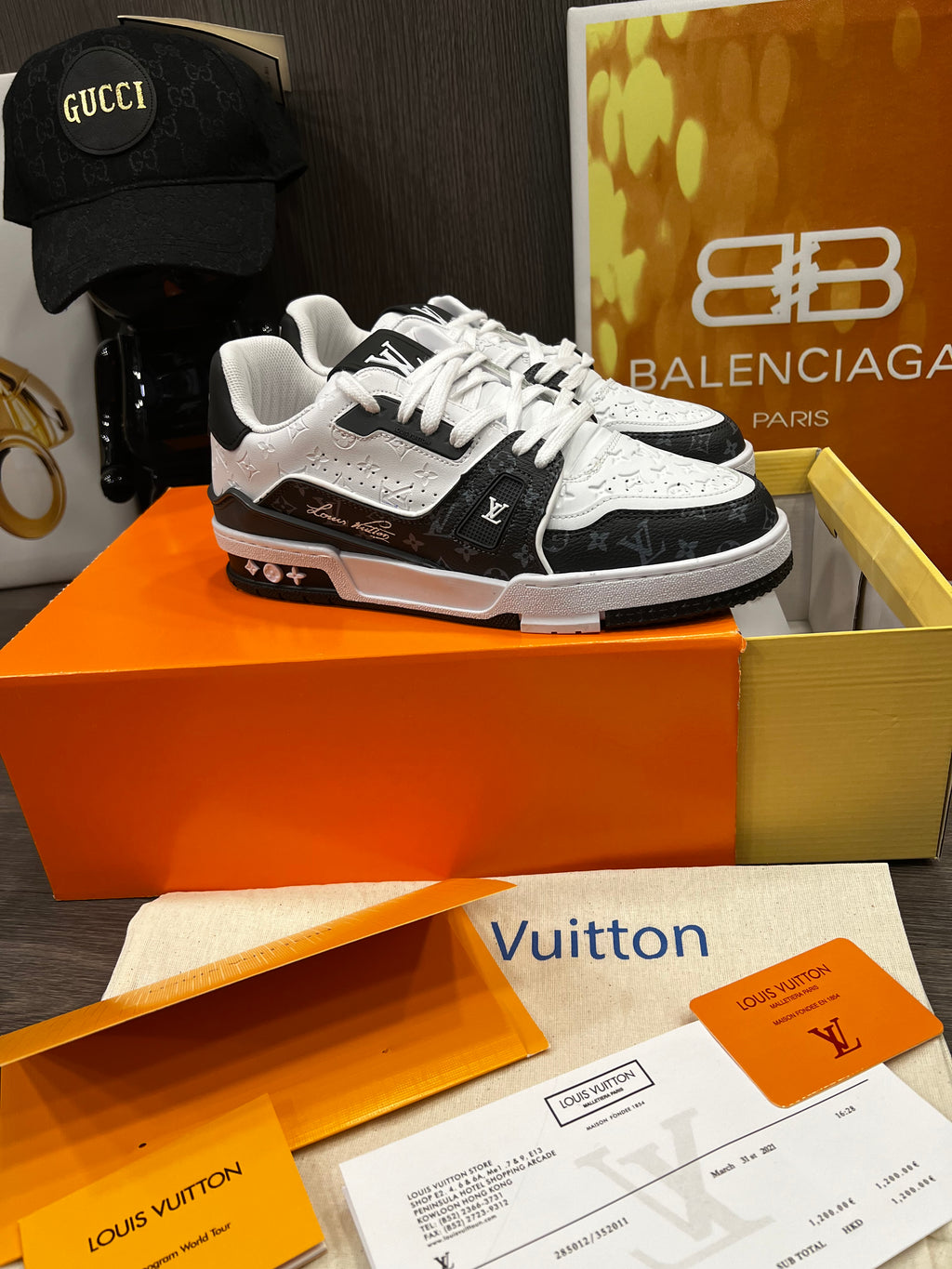 Sneakers  Louis Vuitton Lv trainers  low trainers #54 l-238