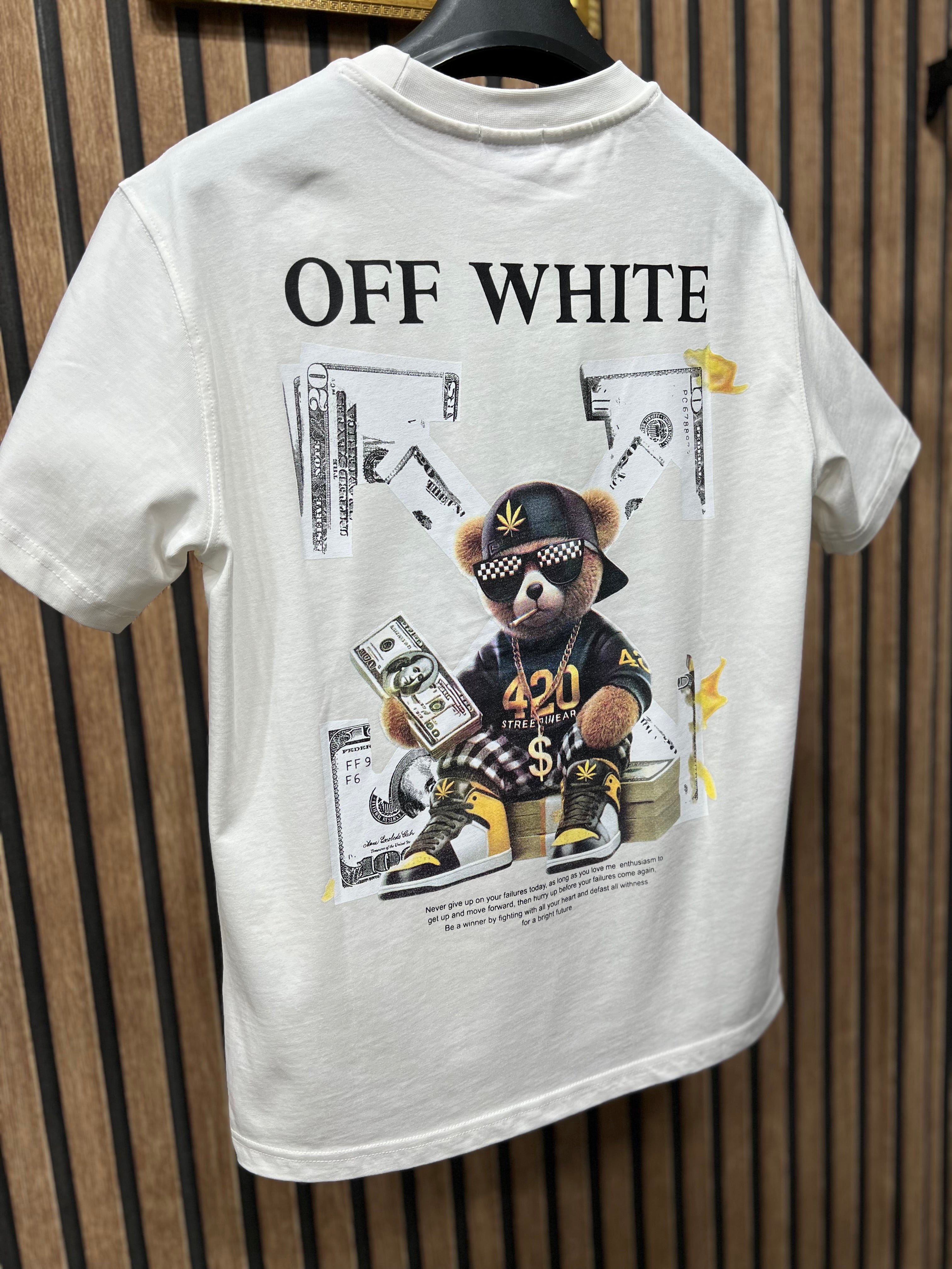 T-shirt Off White o-3003