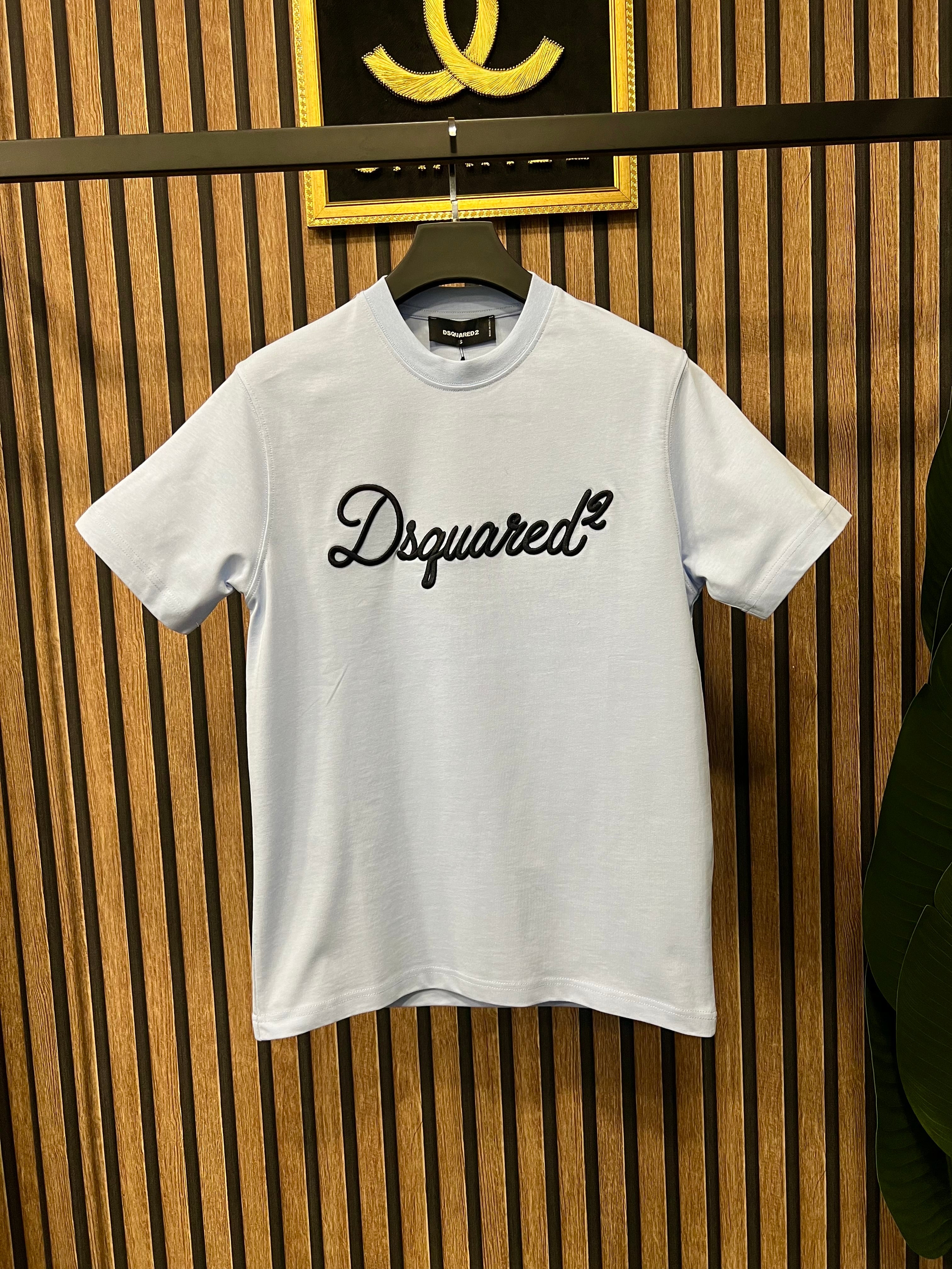T-shirt Dsquared2 light blue d-1016