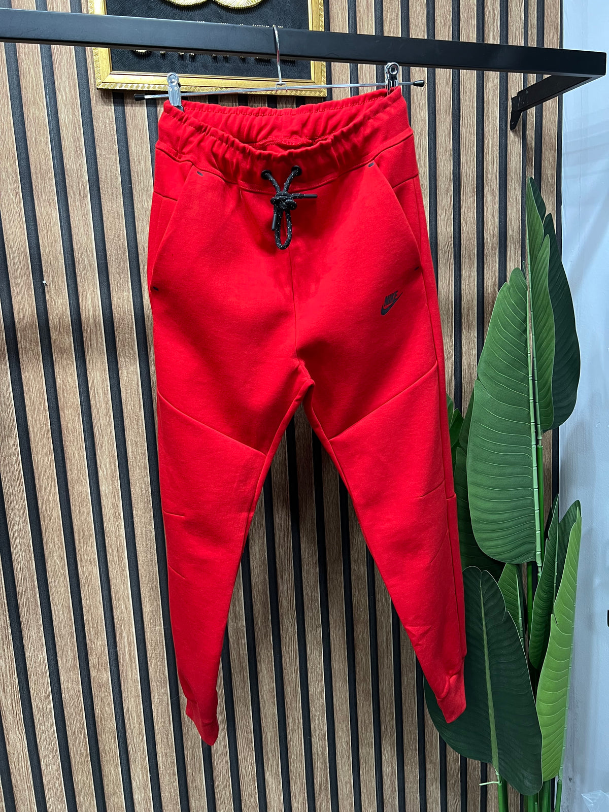 Nike tech fleece red  n-3007