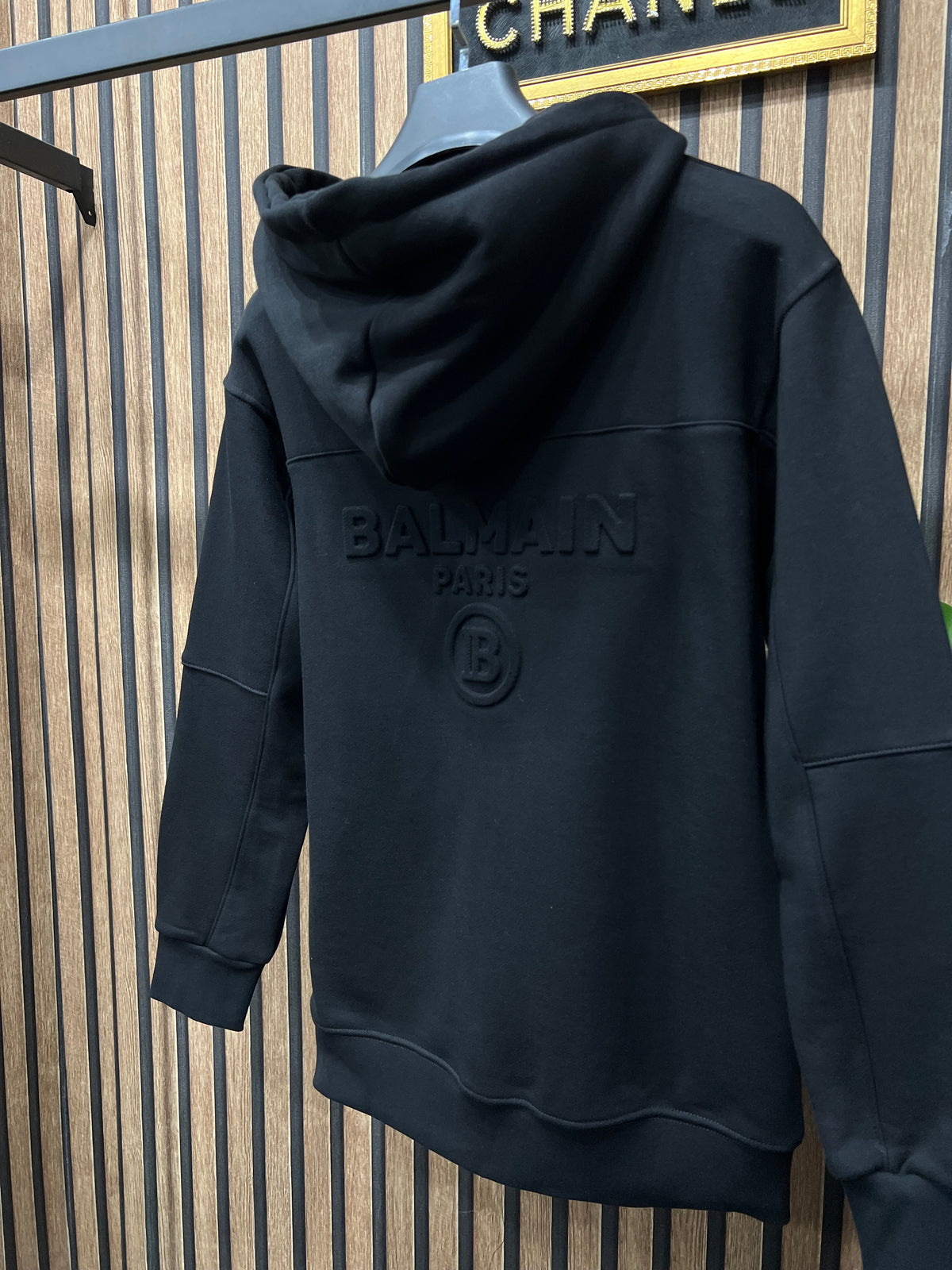 Balmain φούτερ ζακέτα με κουκούλα b-0044
