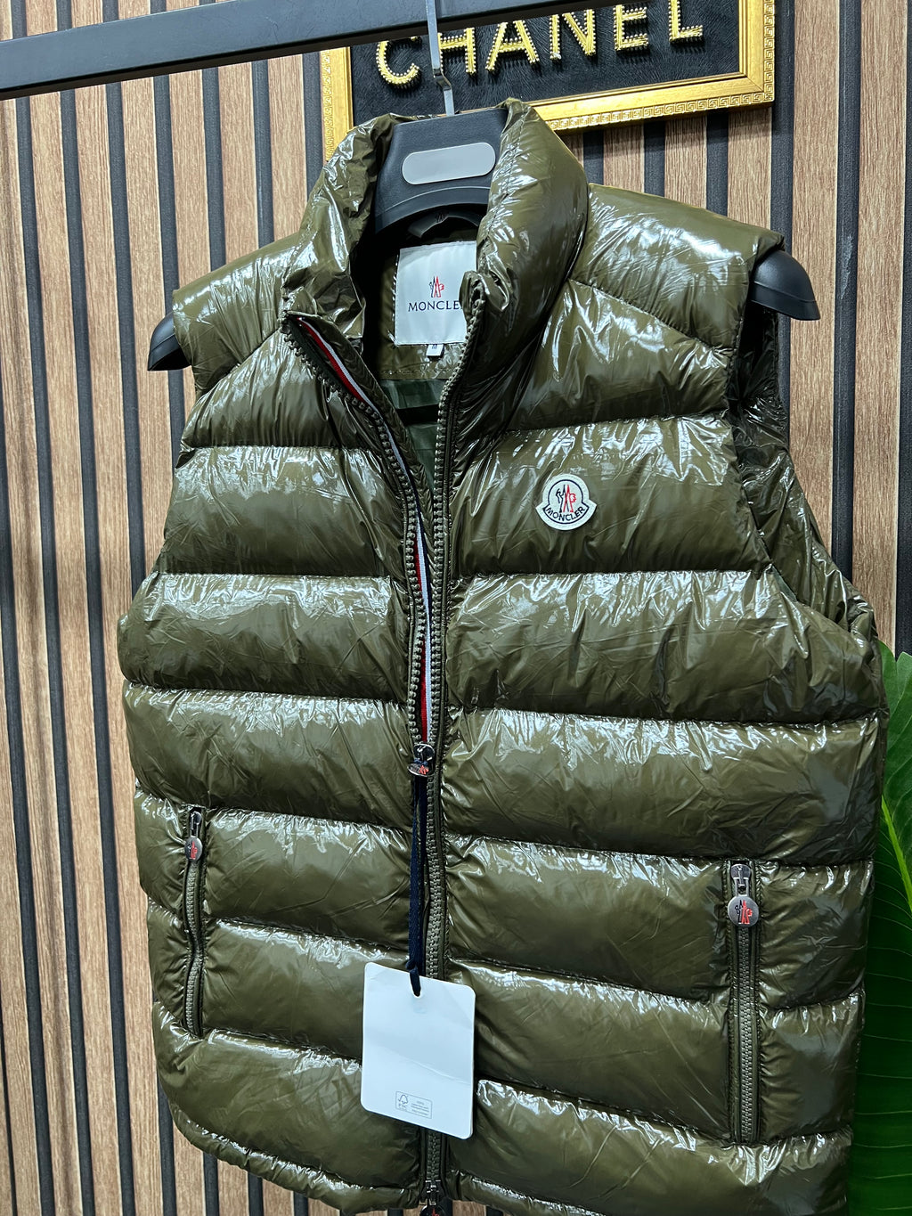 Moncler αμάνικο χακί m-0023