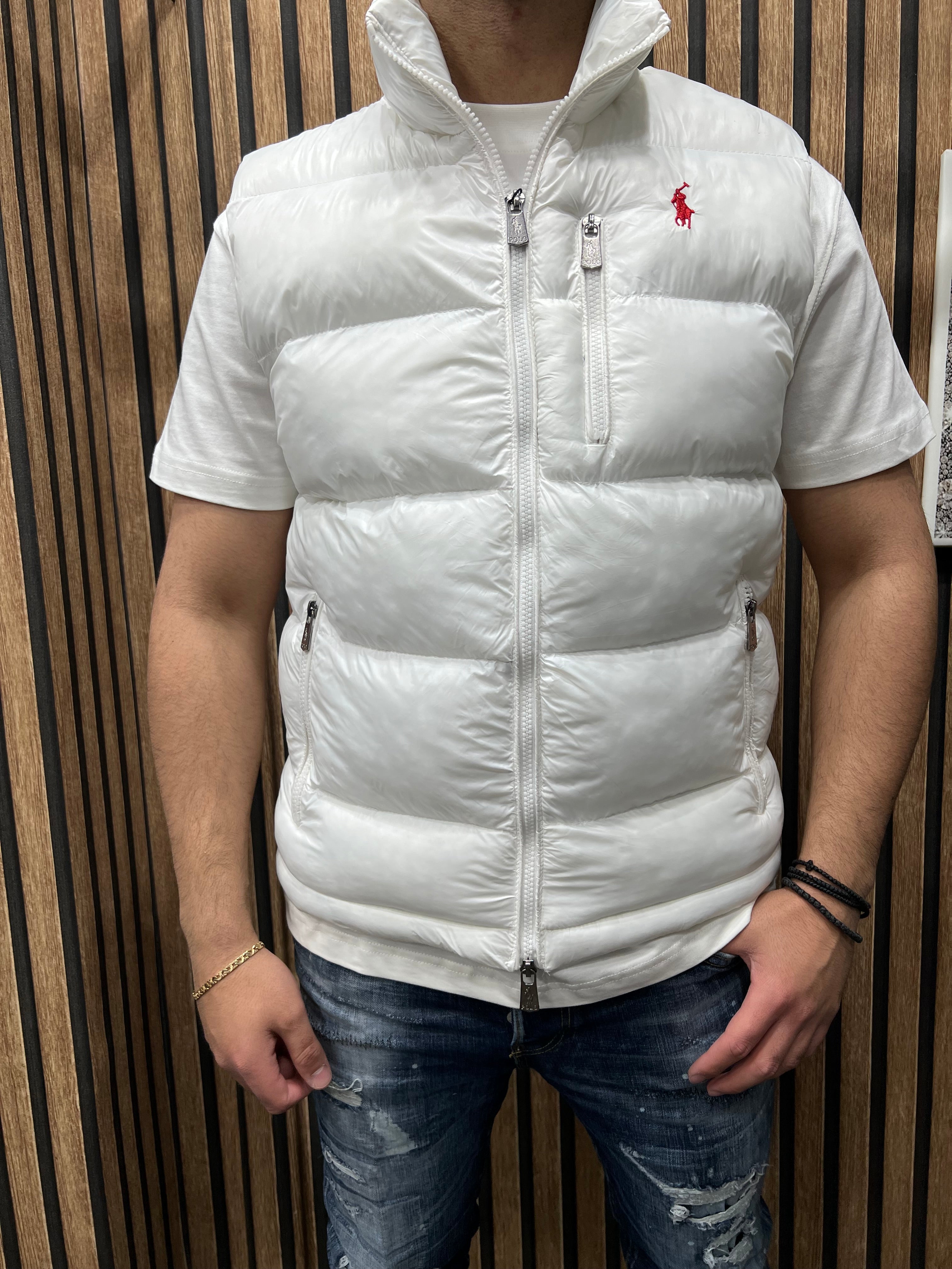 Αμάνικο Polo Ralph Lauren  white p-010