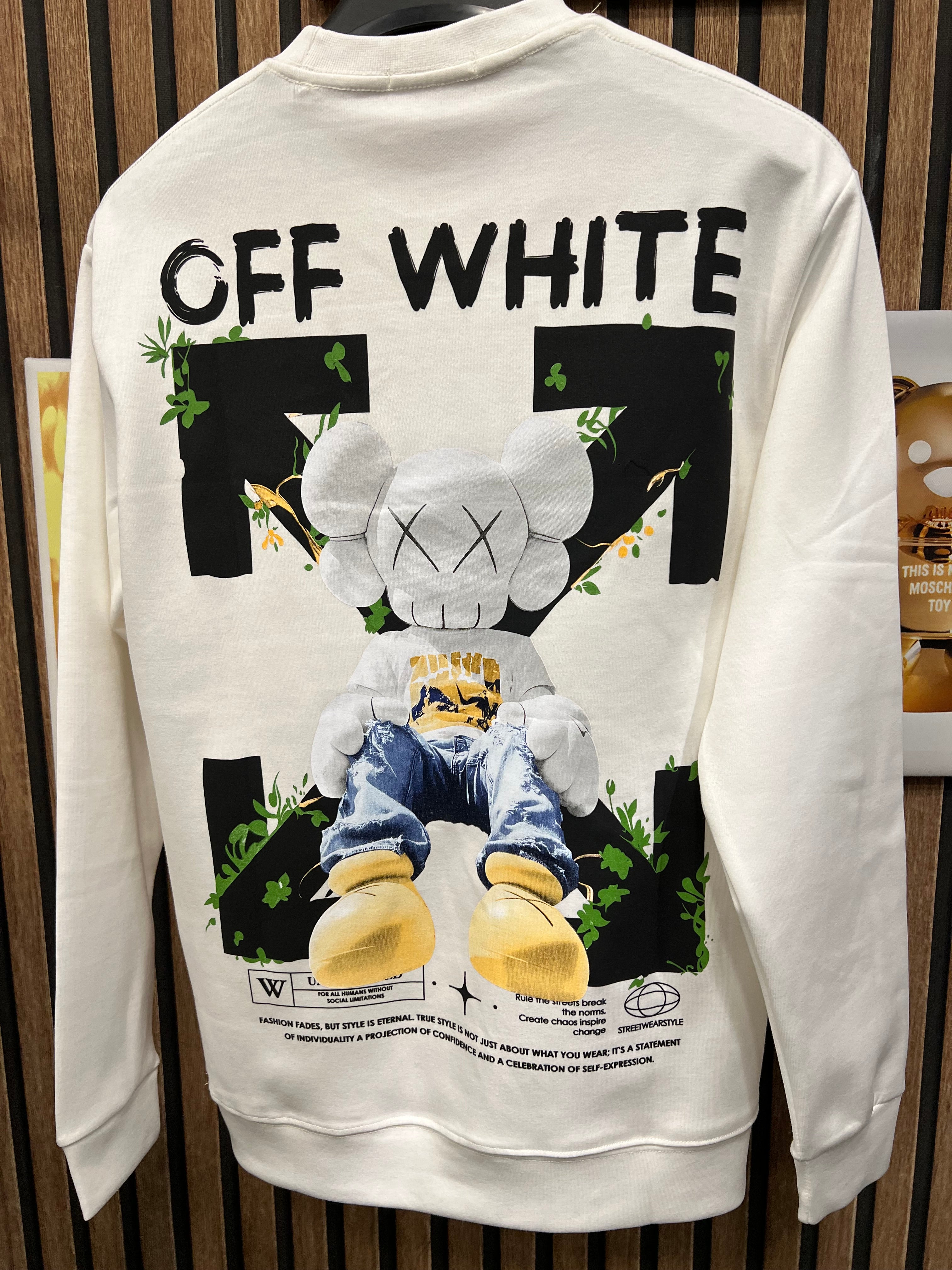 Off White  Kaws φούτερ o-26