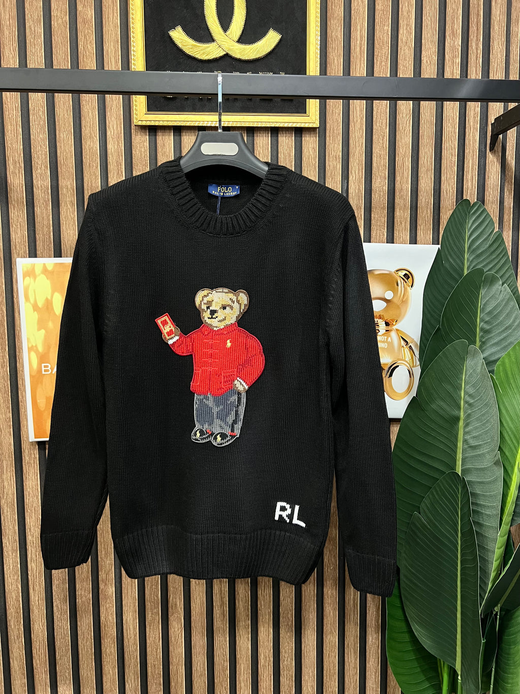 Polo Ralph Lauren bear πλεκτο p-97