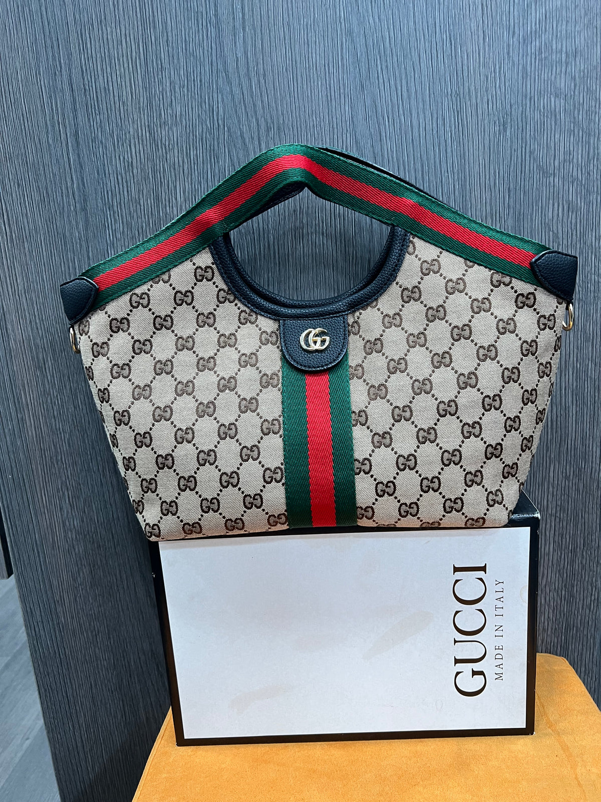 Τσάντα Gucci  Giglio small tote bag gg monogram g-0330