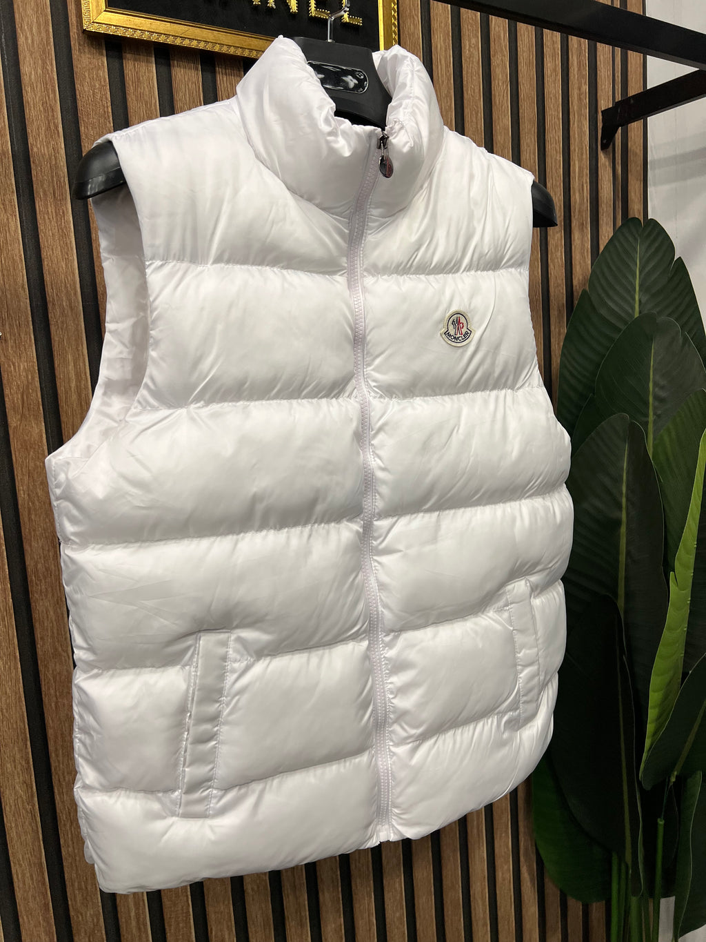 Αμάνικο Moncler white m-5443