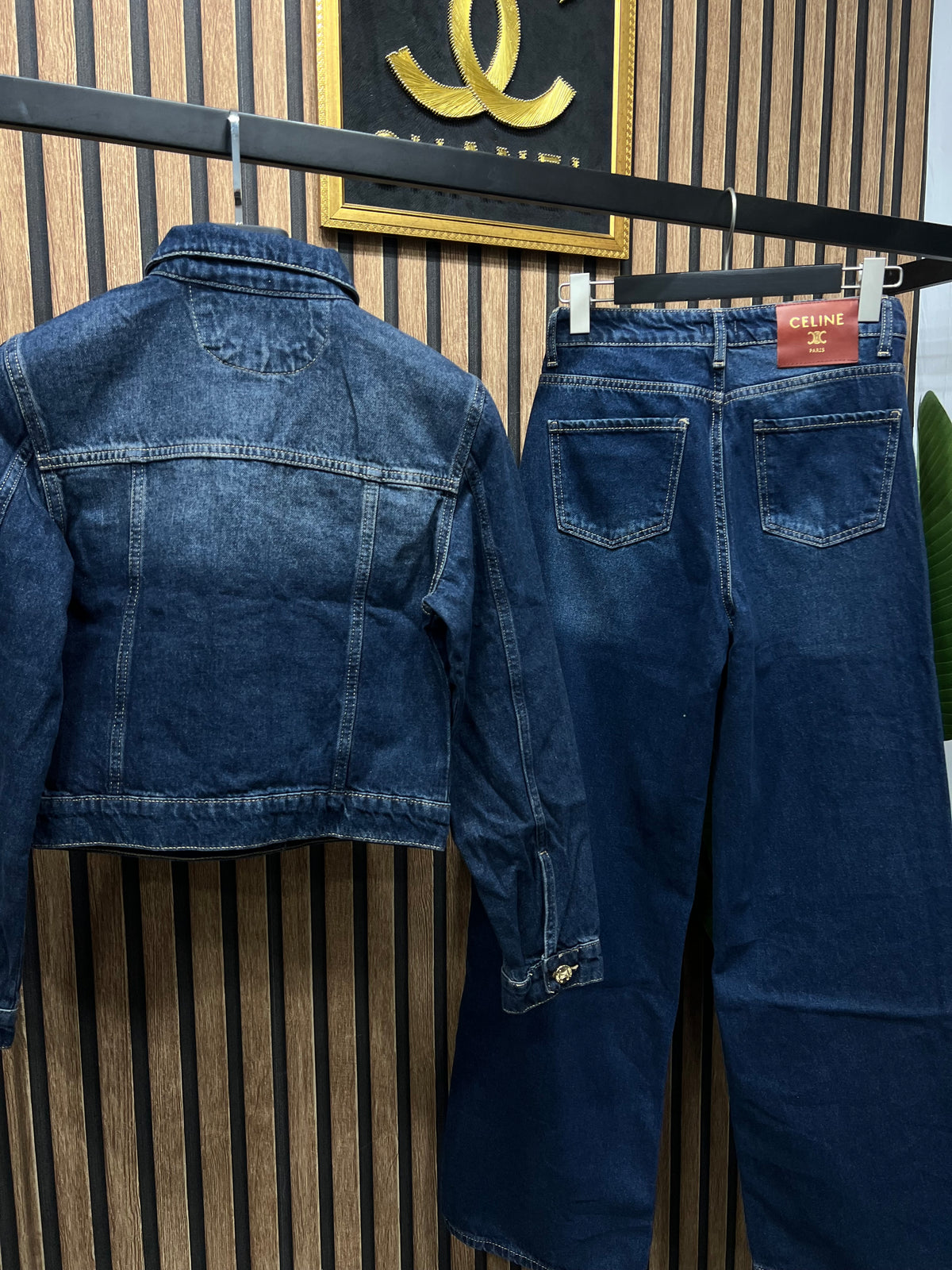 Celine γυναικείο jeans σετ c-0098