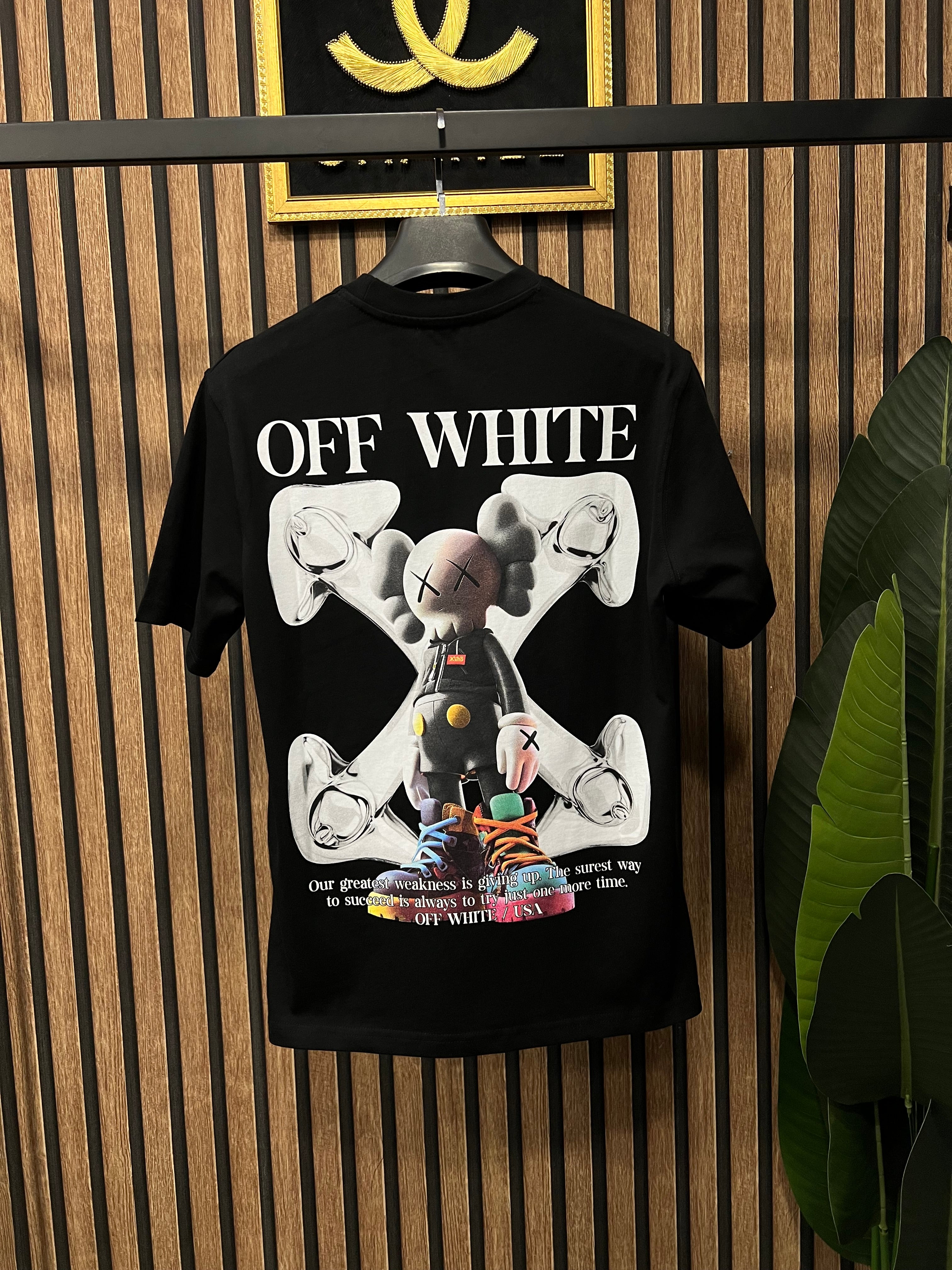 T-shirt Off White Kaws o-1003